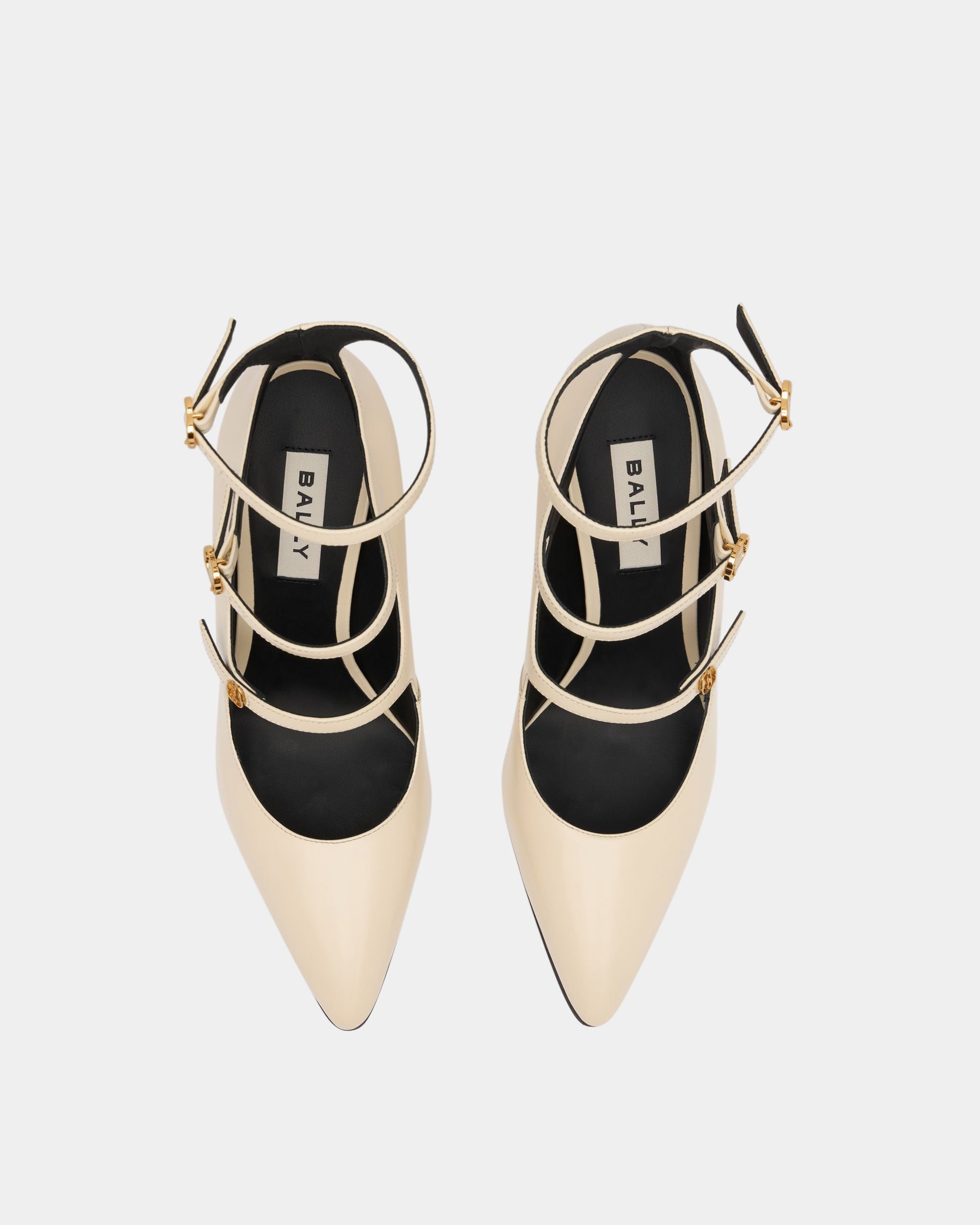 Bally Global - Pump In White Leather - White