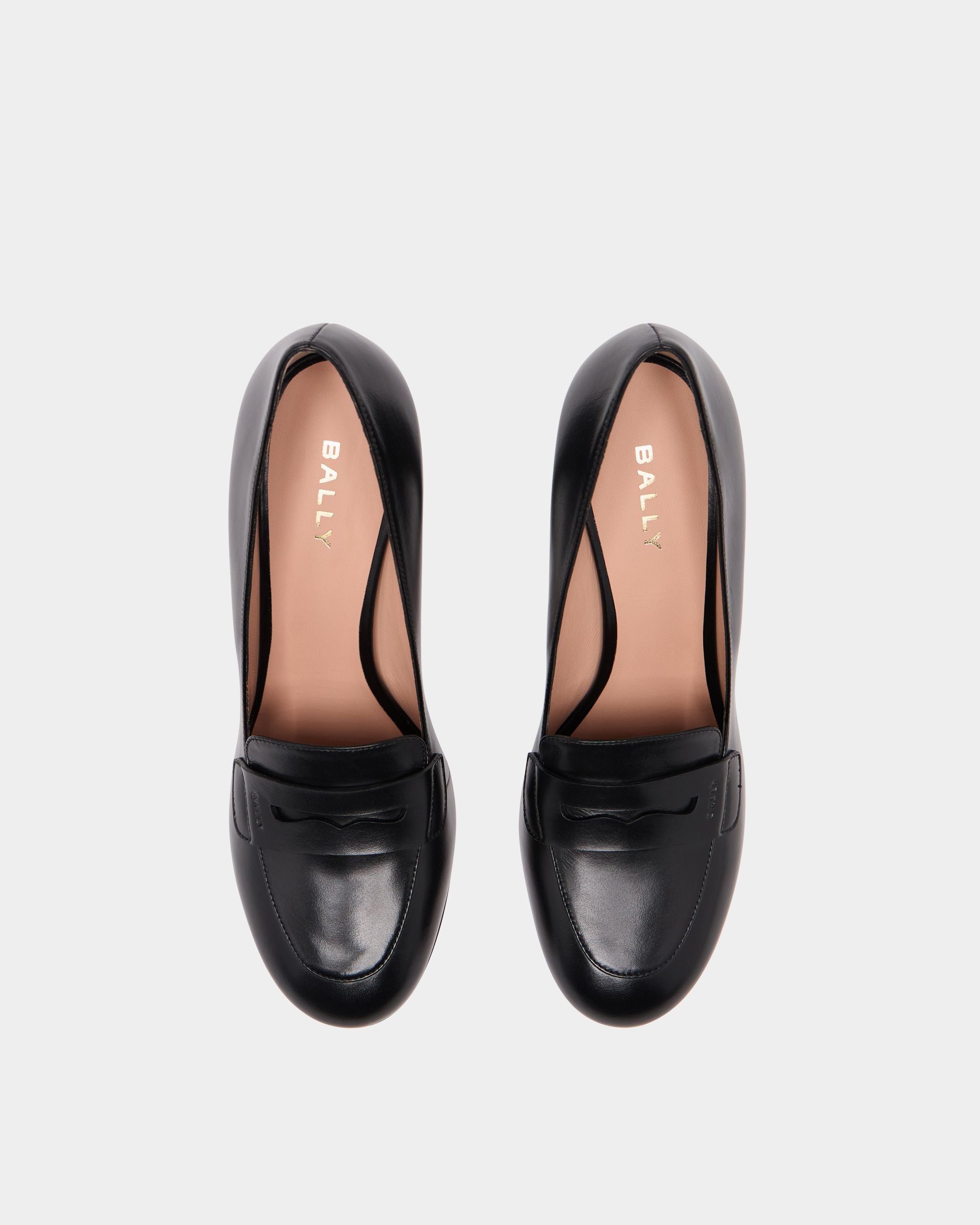 Bally Global - Saule Loafer in Black Leather - Black