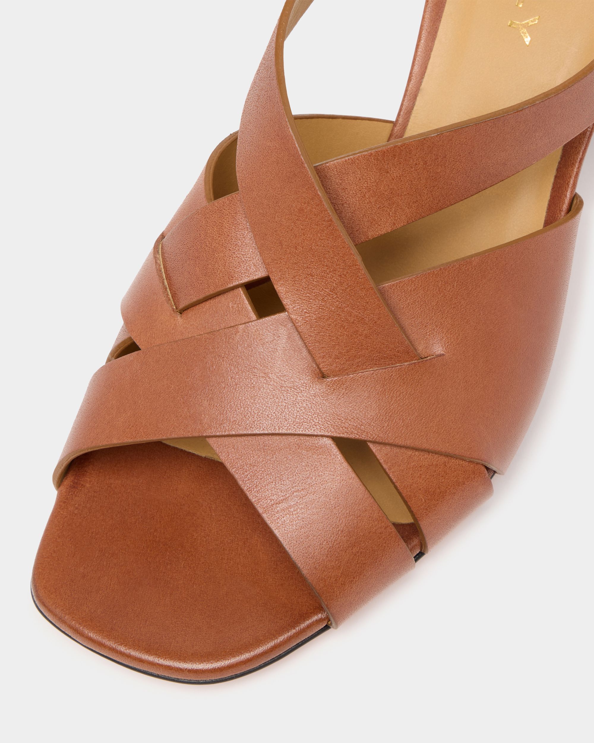 Bally Global - Essence Sandale aus Leder in Amber Brown - Brown