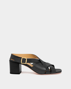 Sandales Essence en cuir noir