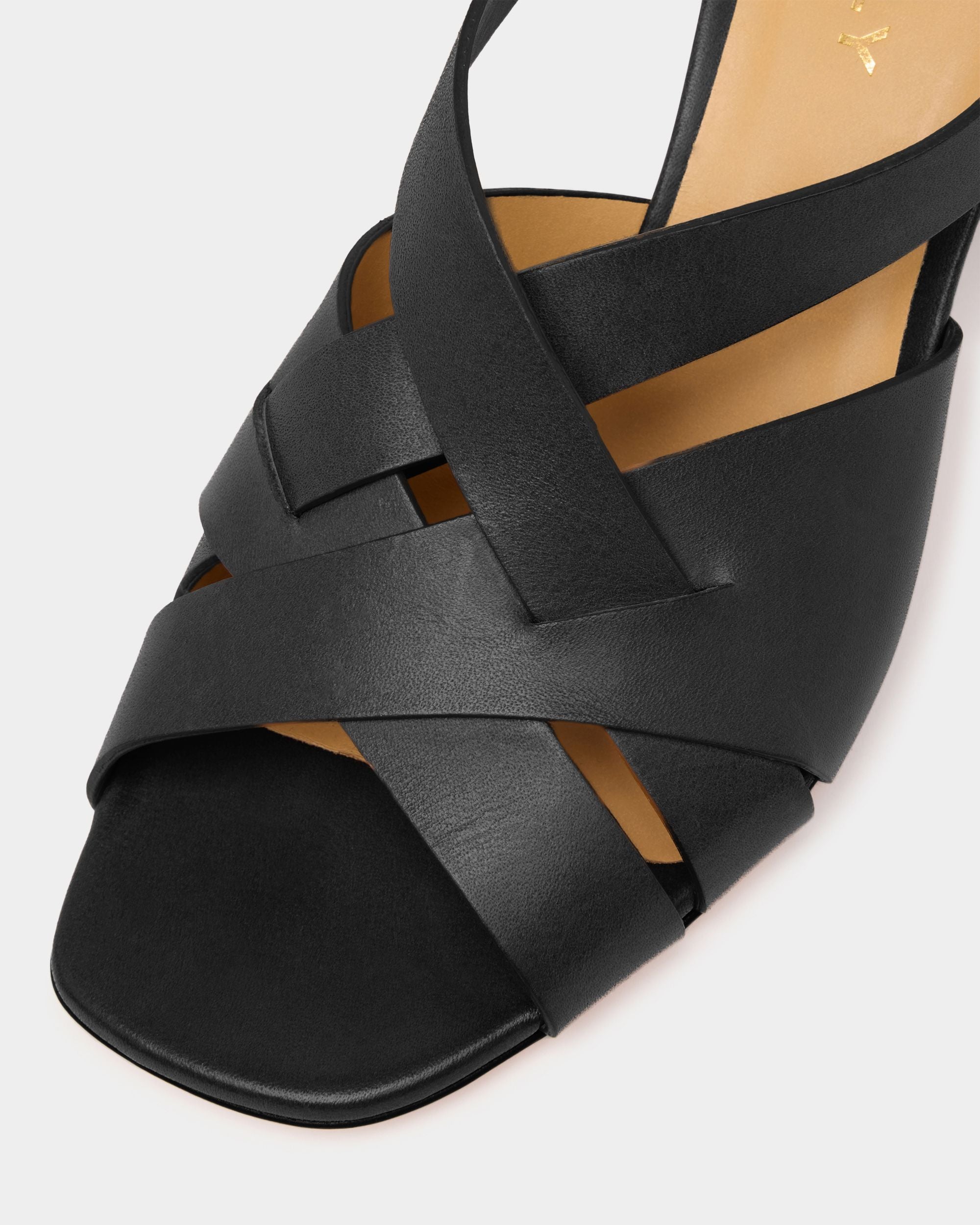 Bally Global - Sandales Essence en cuir noir - Noir