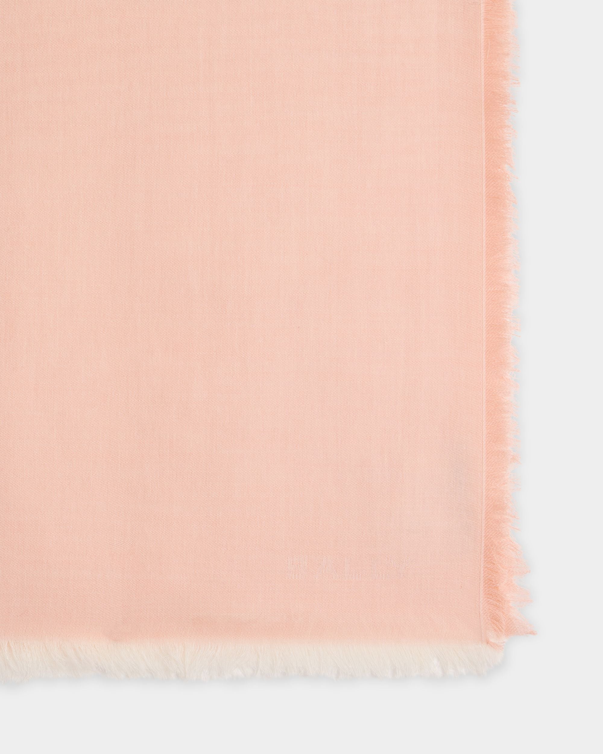 Women's Pink Scarf In Pink Mix Modal | Bally Global US