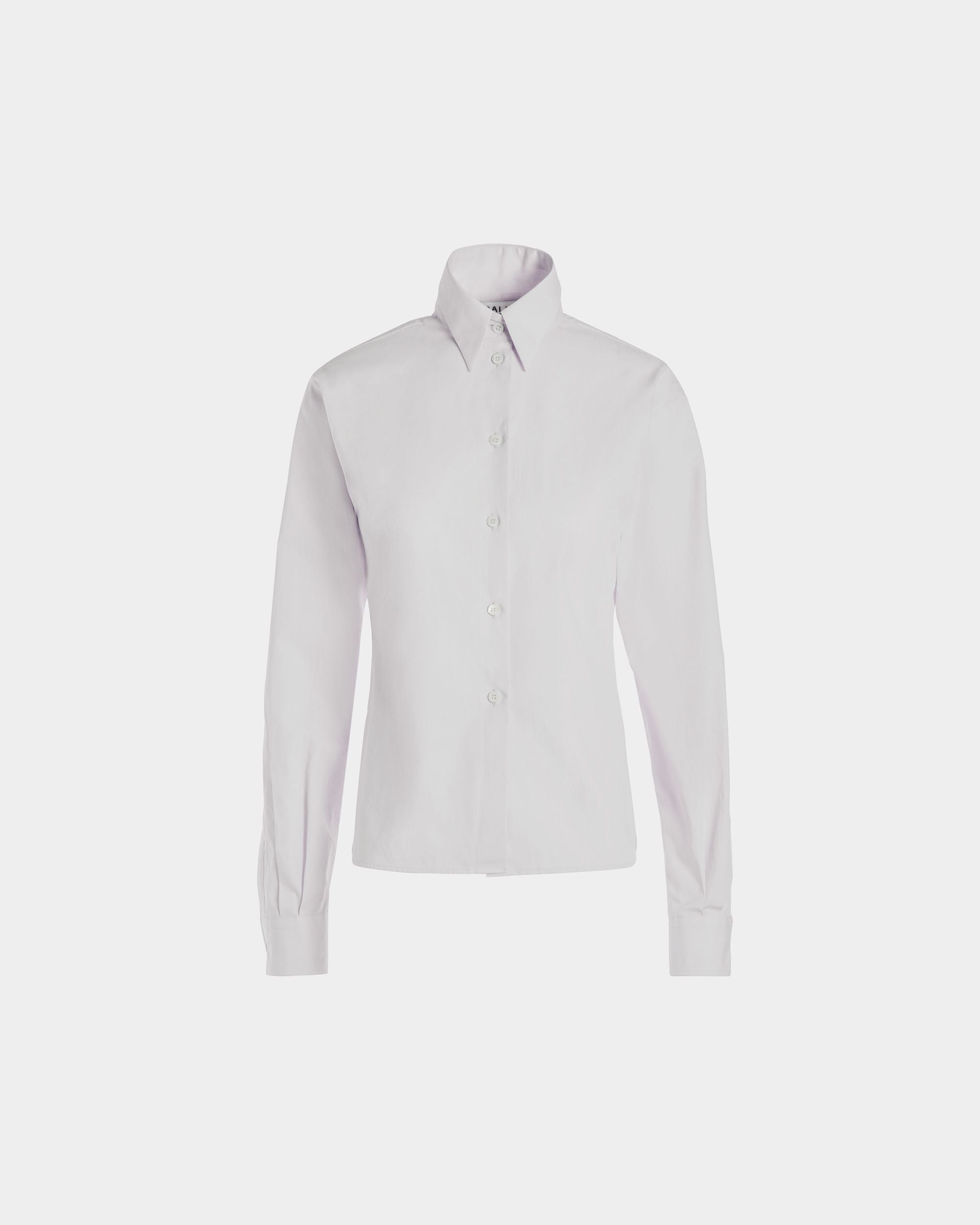 Bally Global - Long Sleeve Shirt in White Cotton - White