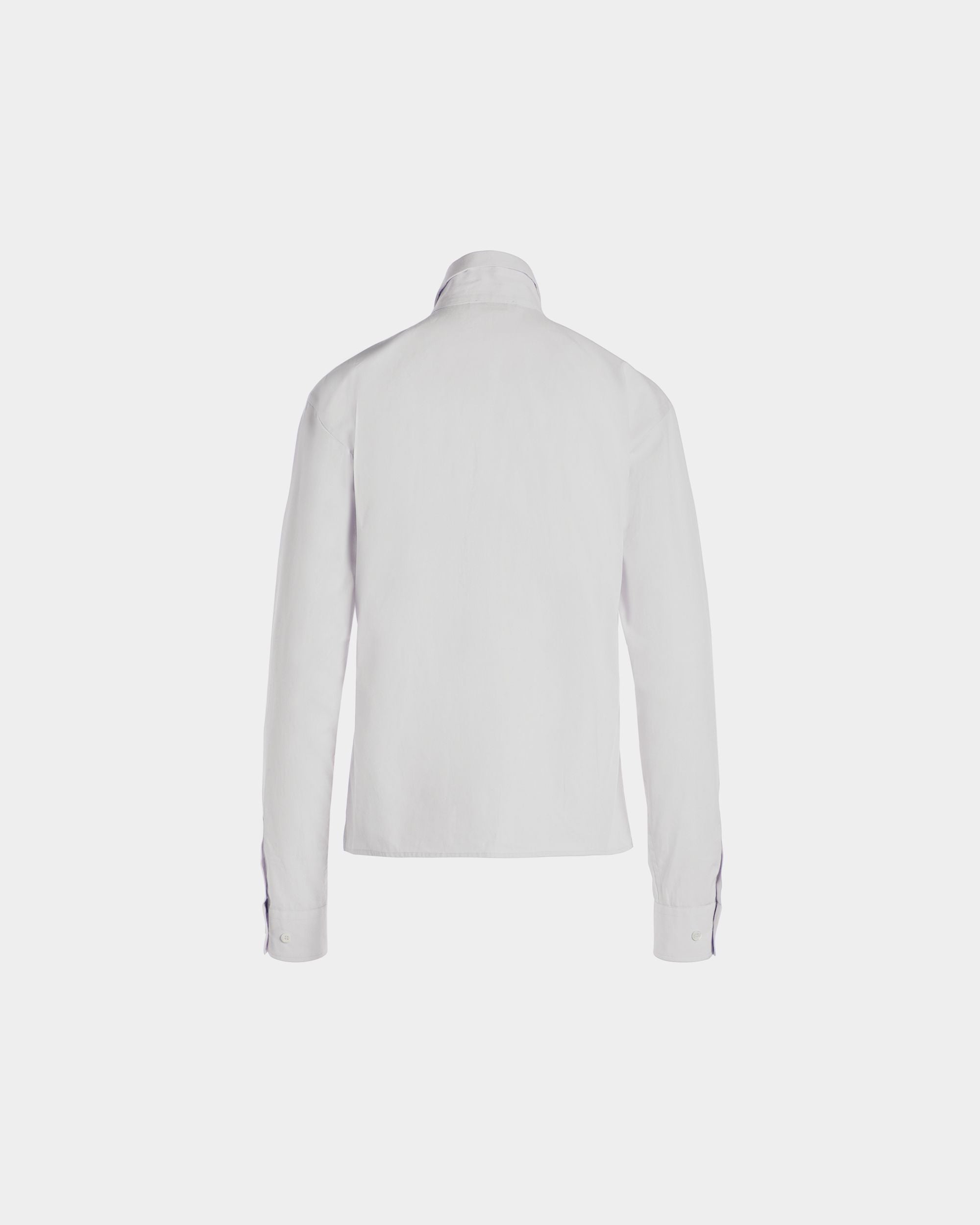 Bally Global - Long Sleeve Shirt in White Cotton - White