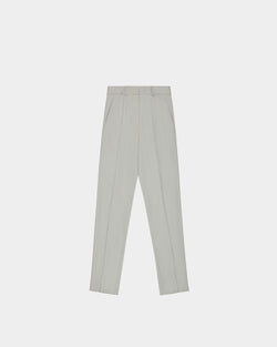 Wool Trousers In Grey