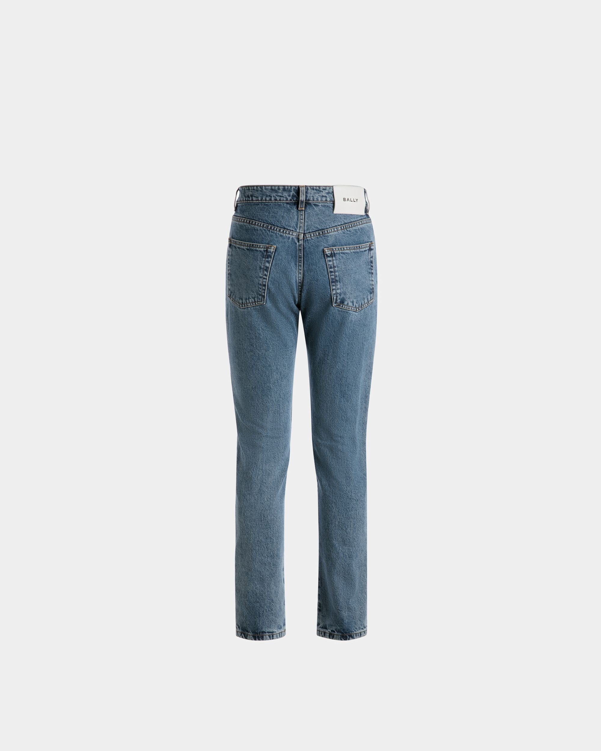 Bally Global - Pants In Light Blue Denim - Blue