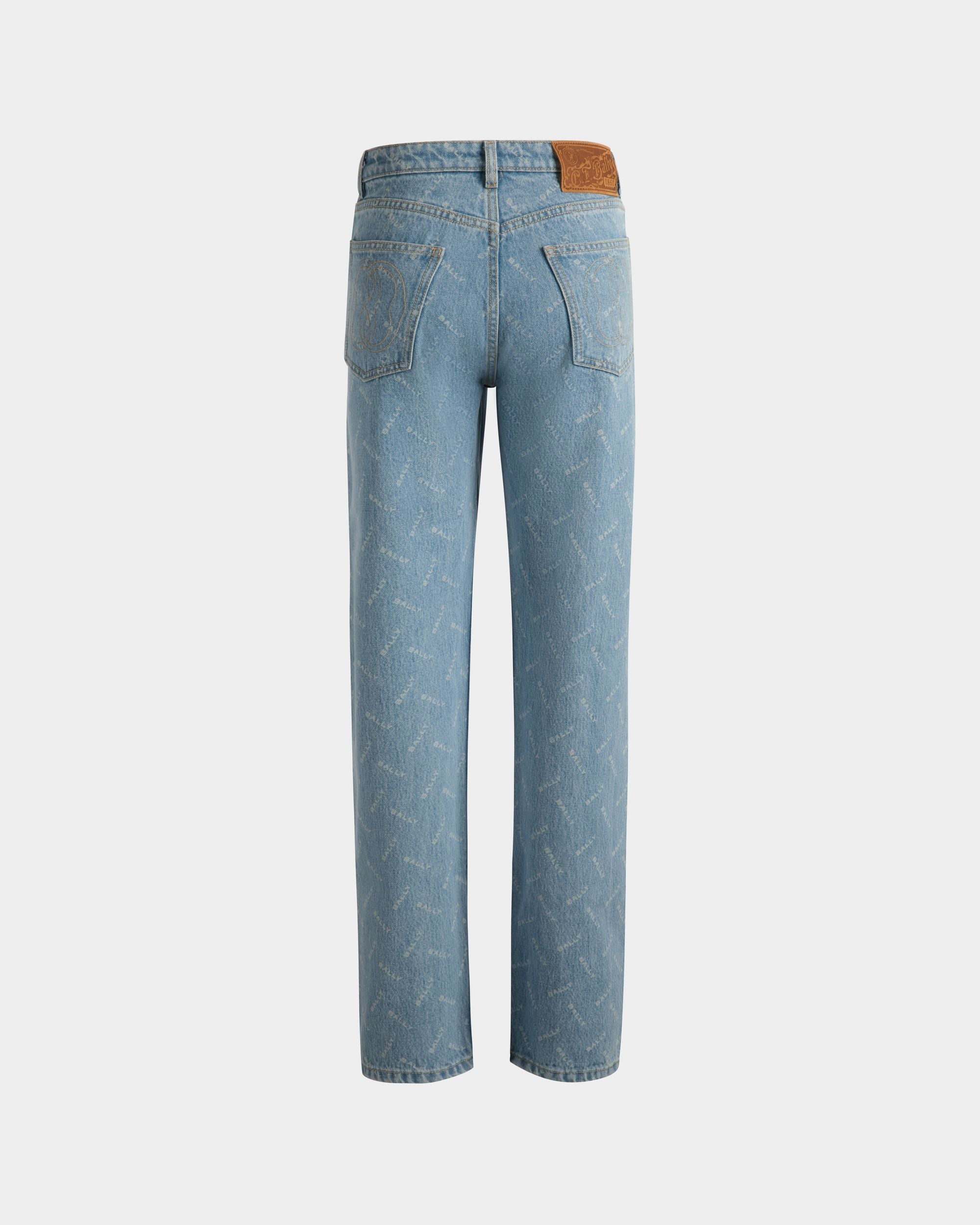 Bally Global - Denim Pants in Light Blue Cotton - Blue