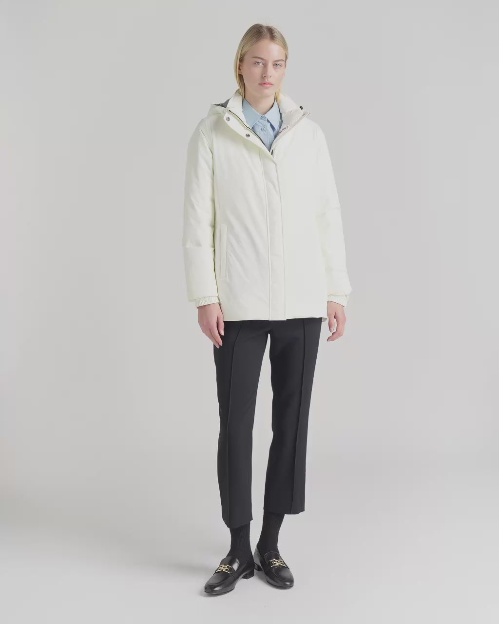 Bally Global - Doudoune en polyester blanc - Blanc