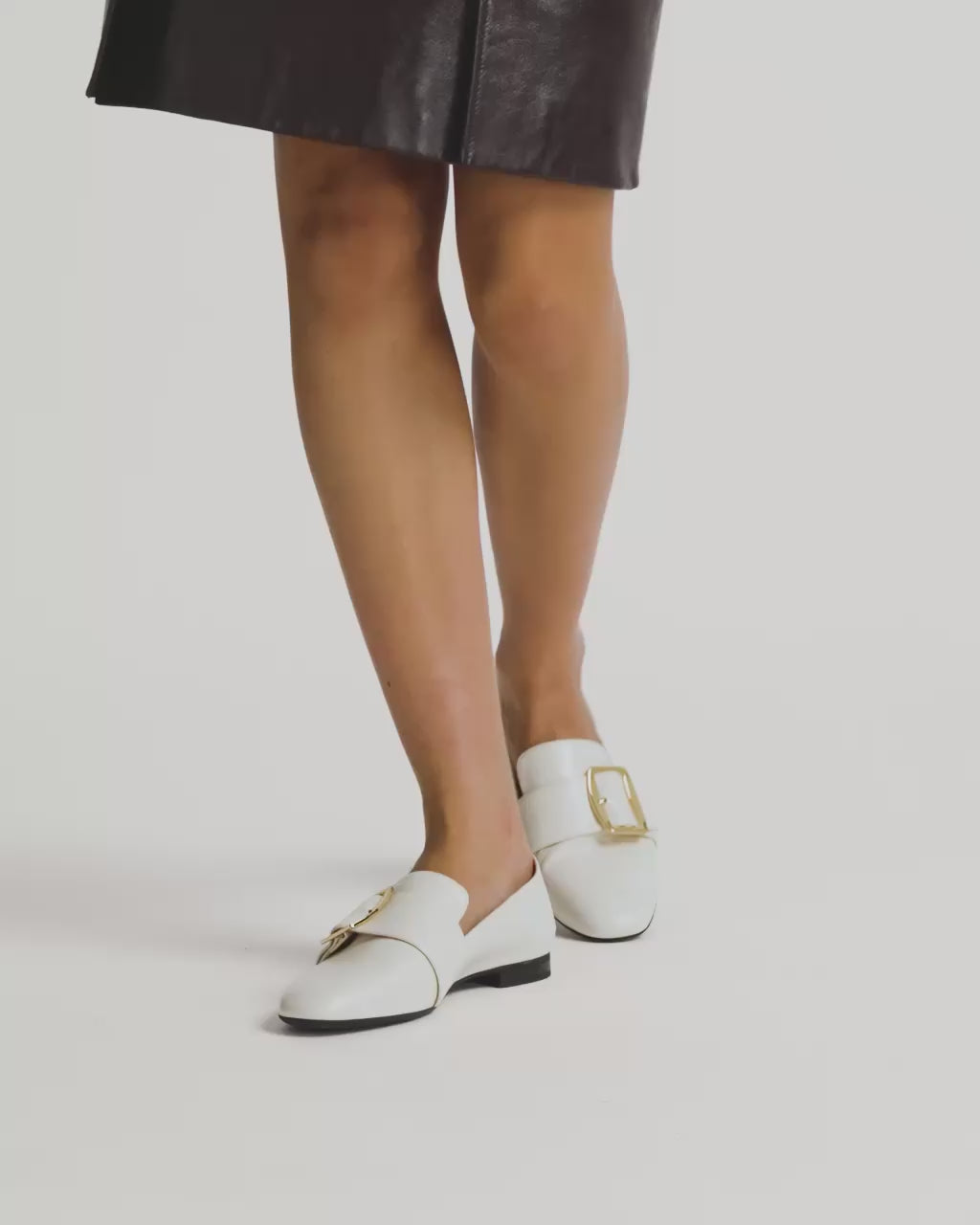 Bally Global - Bally Boucle Slipper in Ivory Leather - White