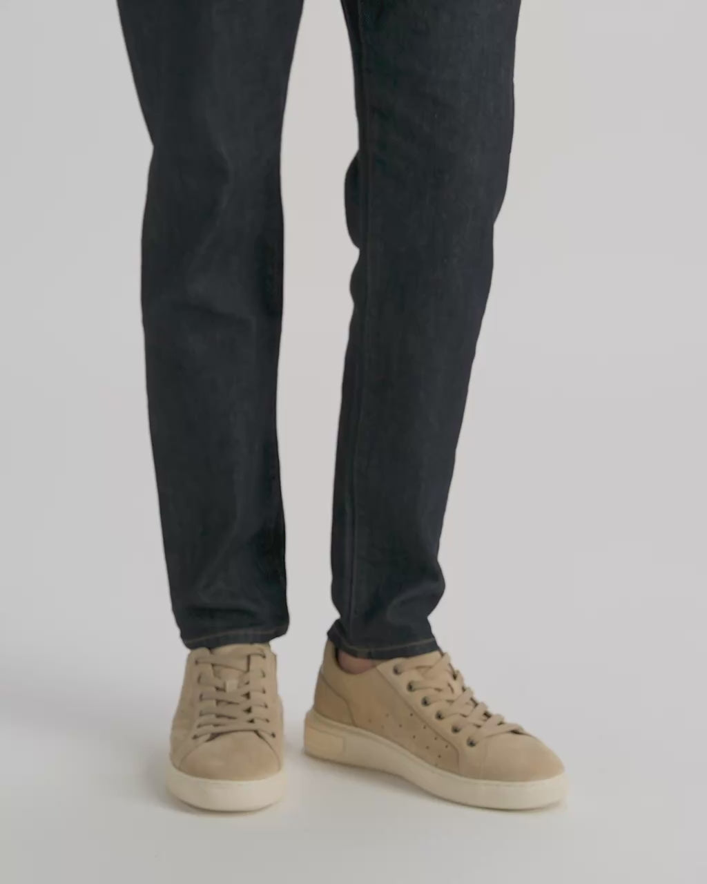 Bally Global - Sneaker Bally Lift In Pelle Scamosciata Light Beige - Beige