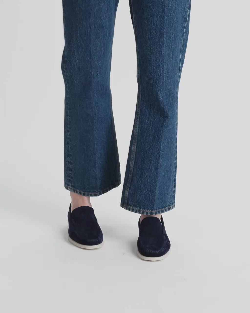 Bally Global - Mocasín Switz Moc de ante Navy Blue - Azul