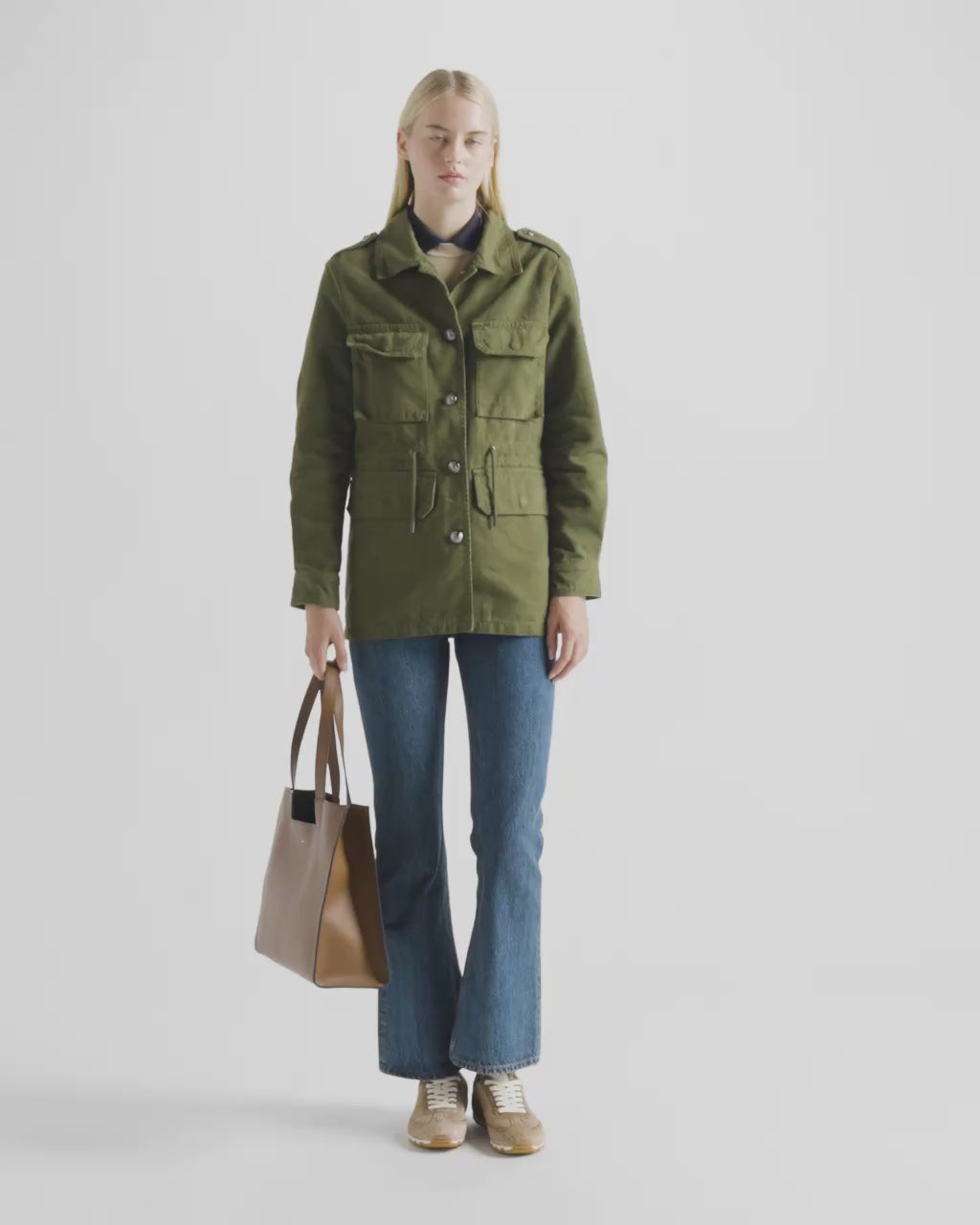 Bally Global - Easy Bally Tote Bag in Brown Leather - Brown