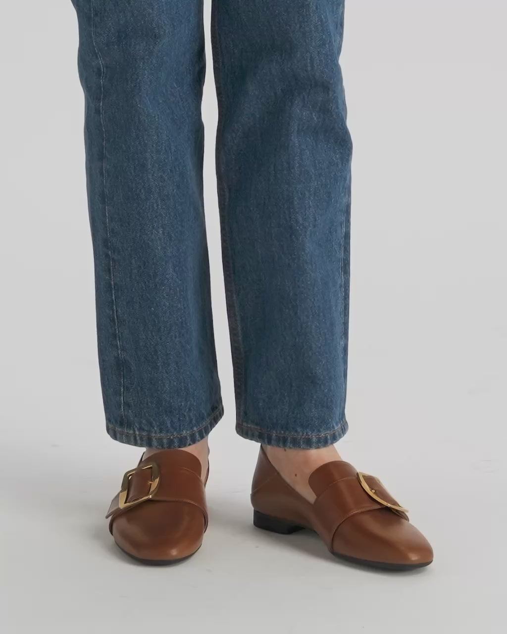 Bally Global - Bally Boucle Slipper in Amber Brown Leather - Brown