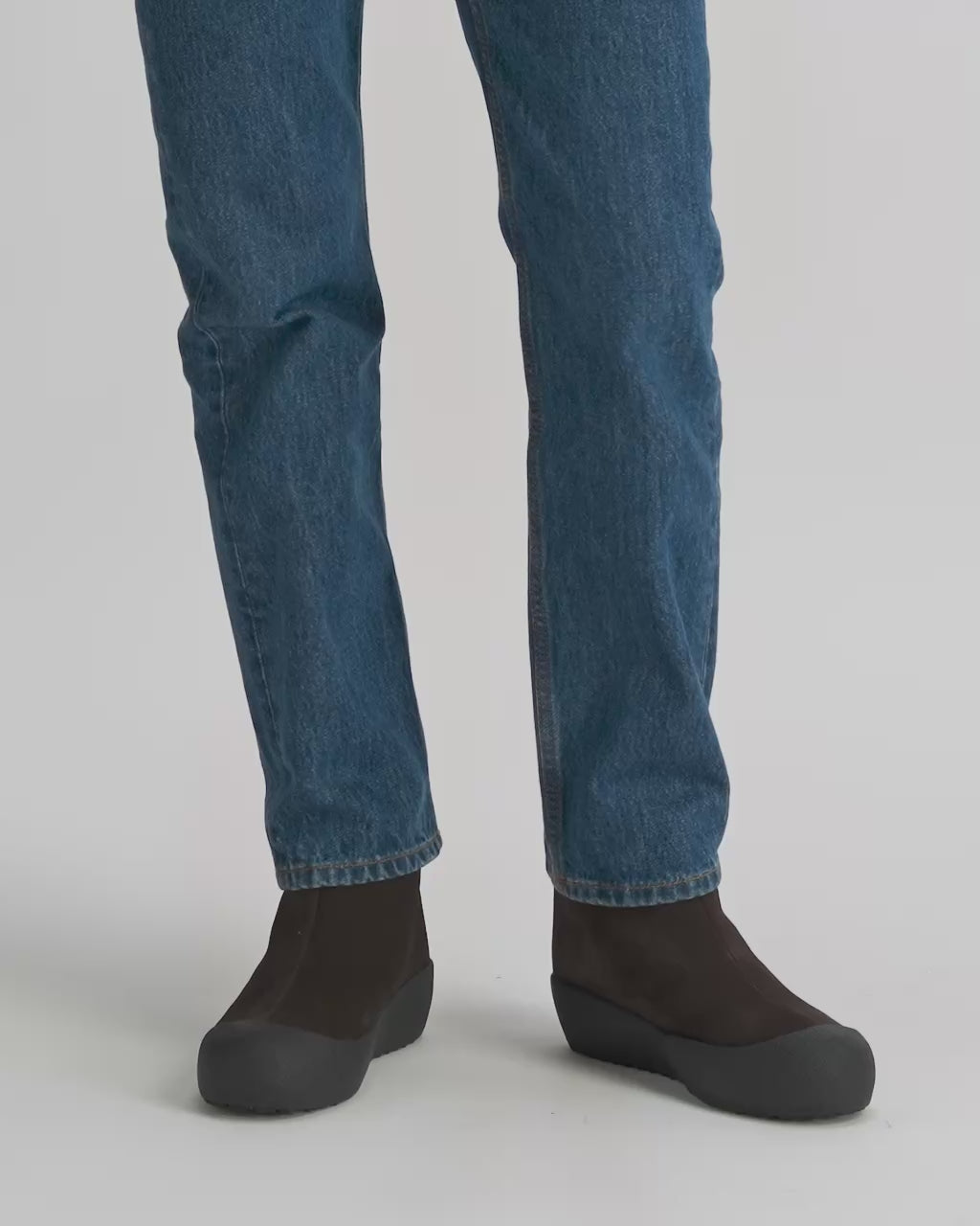 Bally Global - Botín Bally Curling De Ante Ébano - Marrón