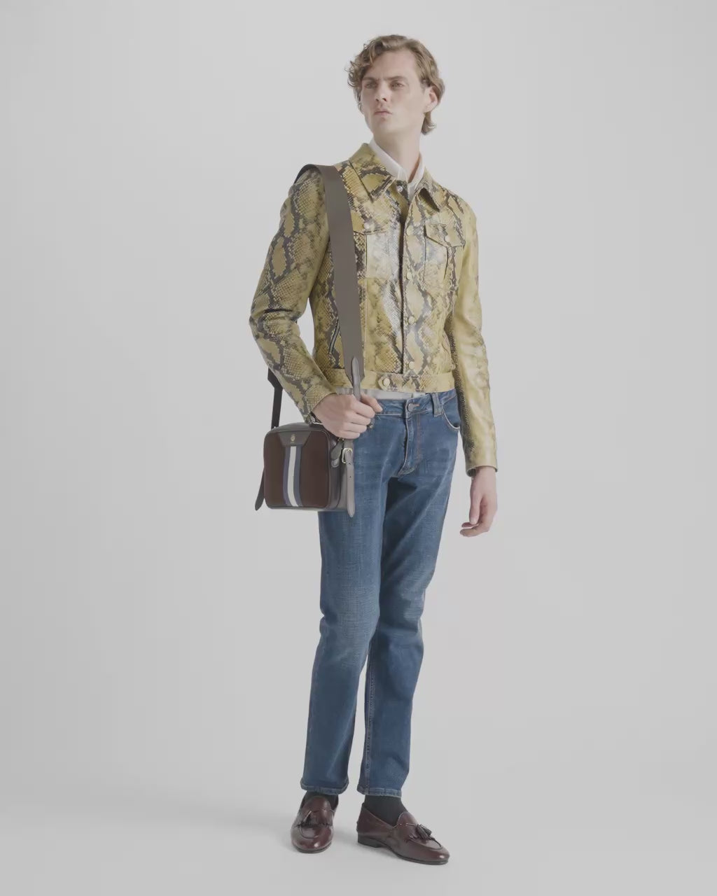 Bally Global - Bandolera Beckett De Lona De Algodón Marrón - Marrón