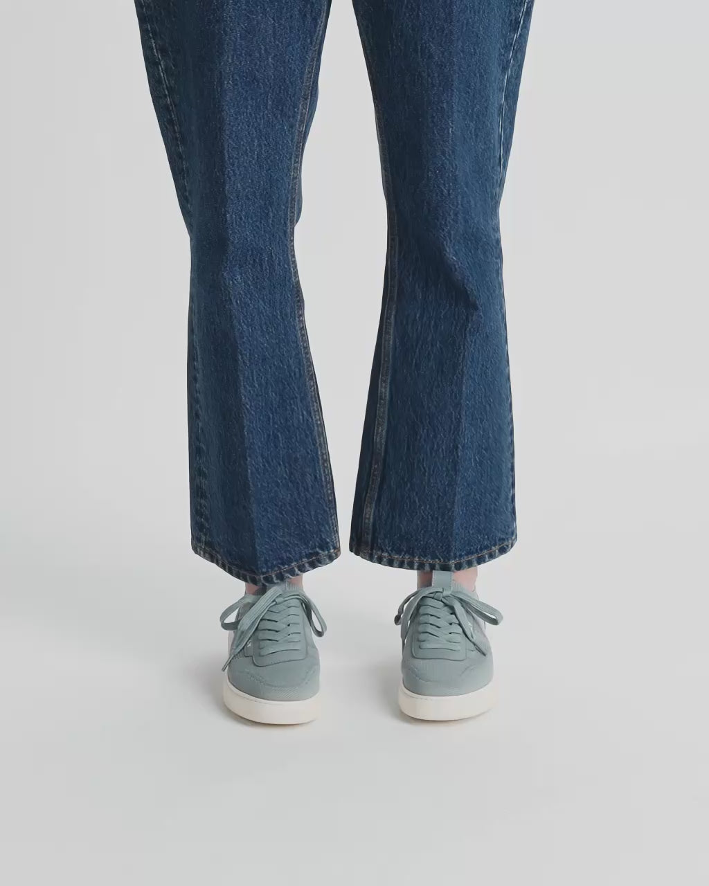 Bally Global - Sneakers Lift en tissu bleu clair - Bleu