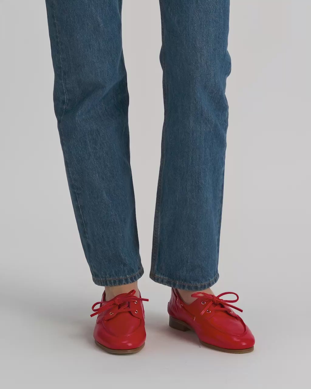 Bally Global - Plume Moccasin in Red Leather - Rojo