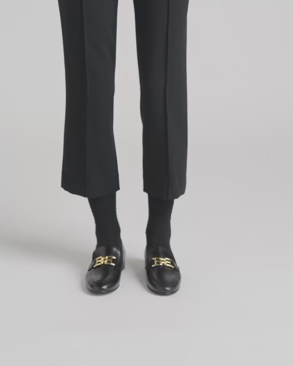 Bally Global - Mocassino B-Chain In Pelle Nera - Nero