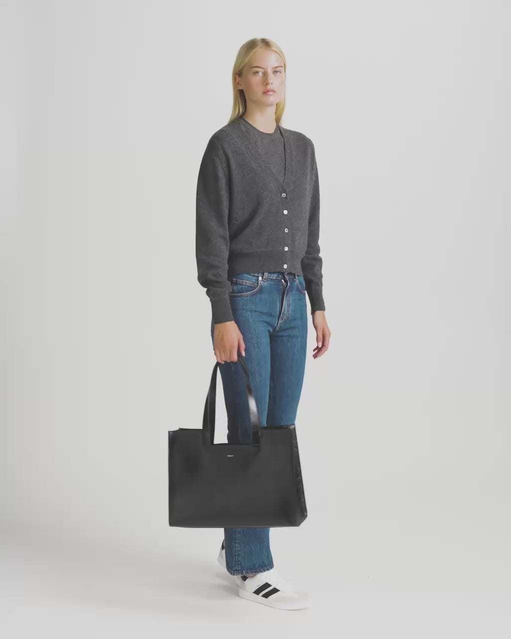 Bally Global - Easy Bally Tote Bag in Black Leather - Black