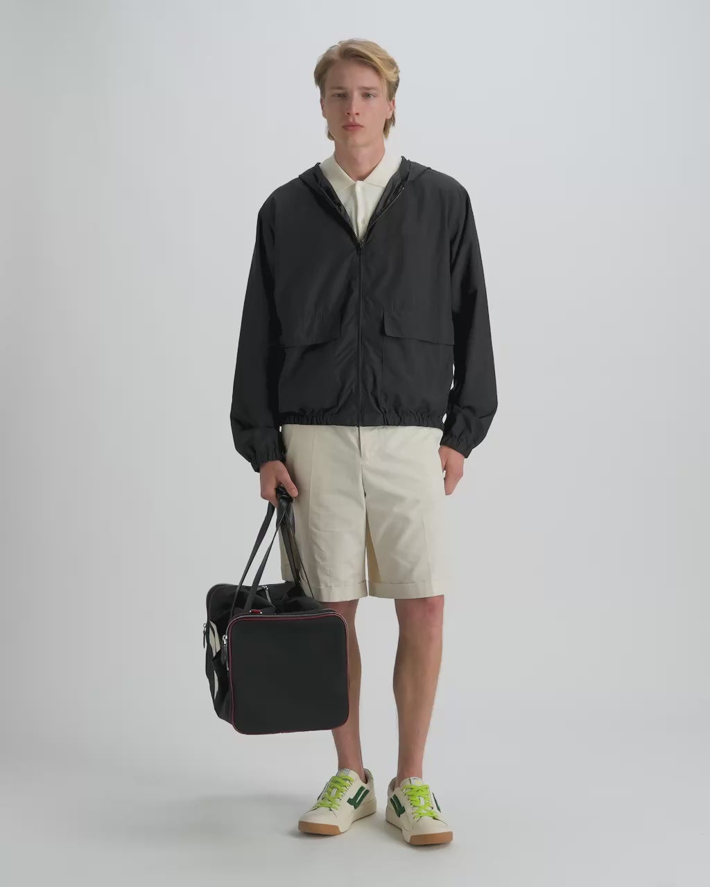 Bally Global - Competition Duffle Bag aus schwarzem Nylon - Black