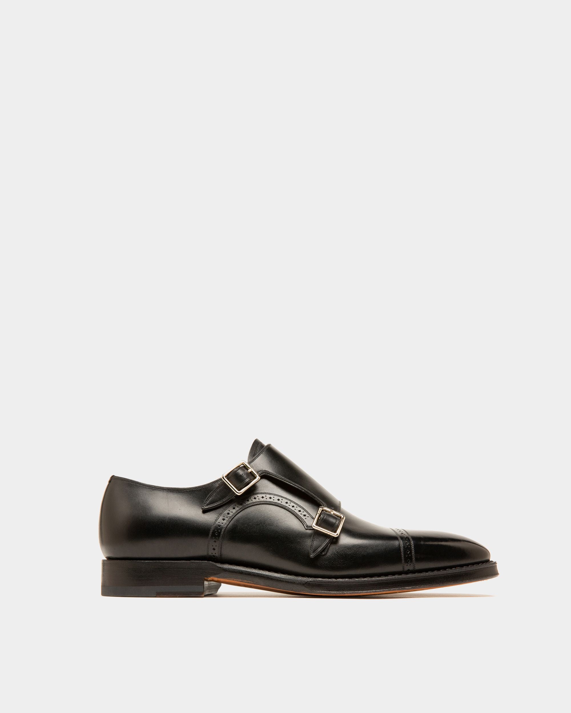 Scardino Zapatos Con Hebilla En Piel De Color Negro - Hombre - Bally - 01