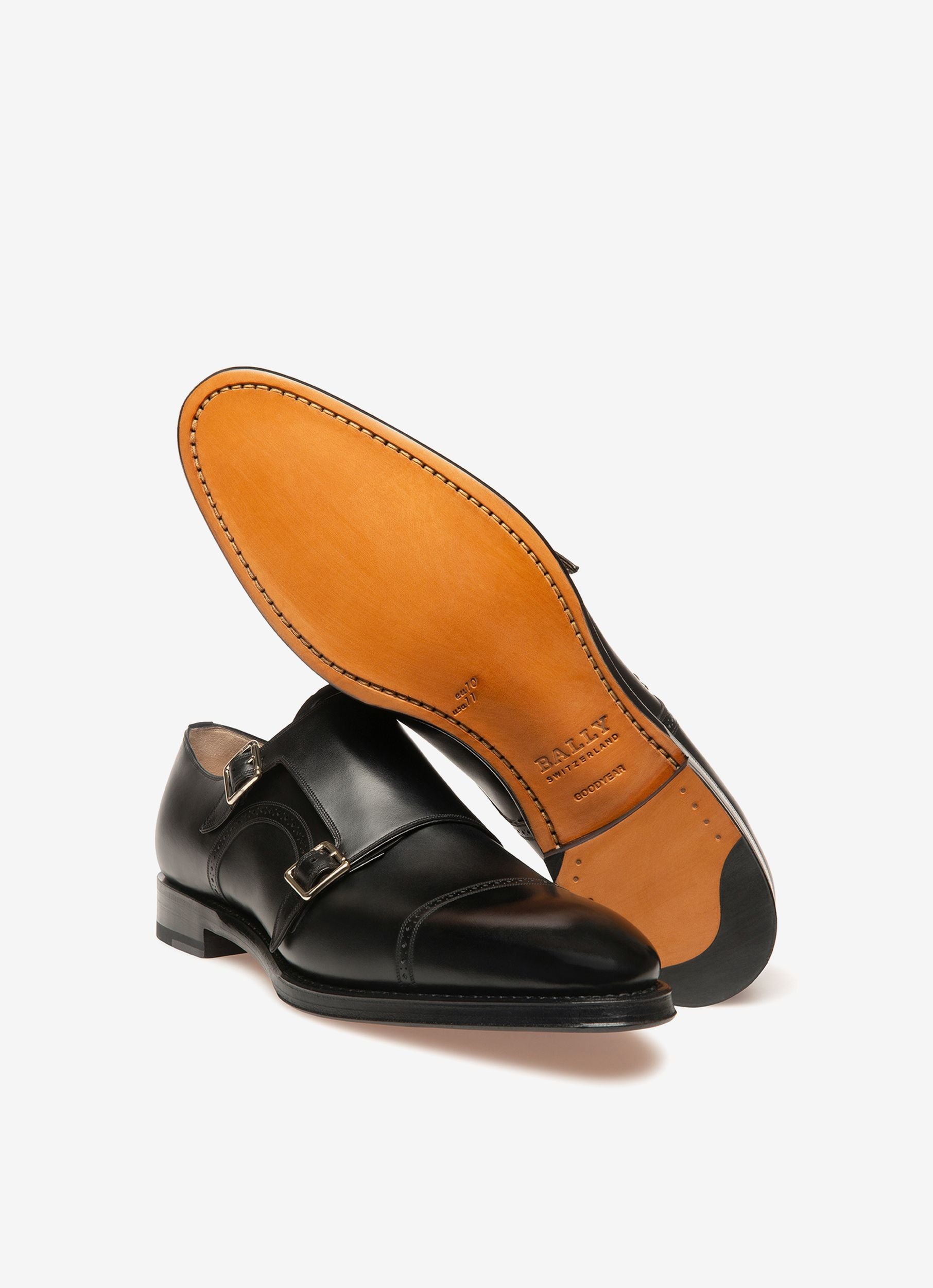 Scardino Zapatos Con Hebilla En Piel De Color Negro - Hombre - Bally - 03