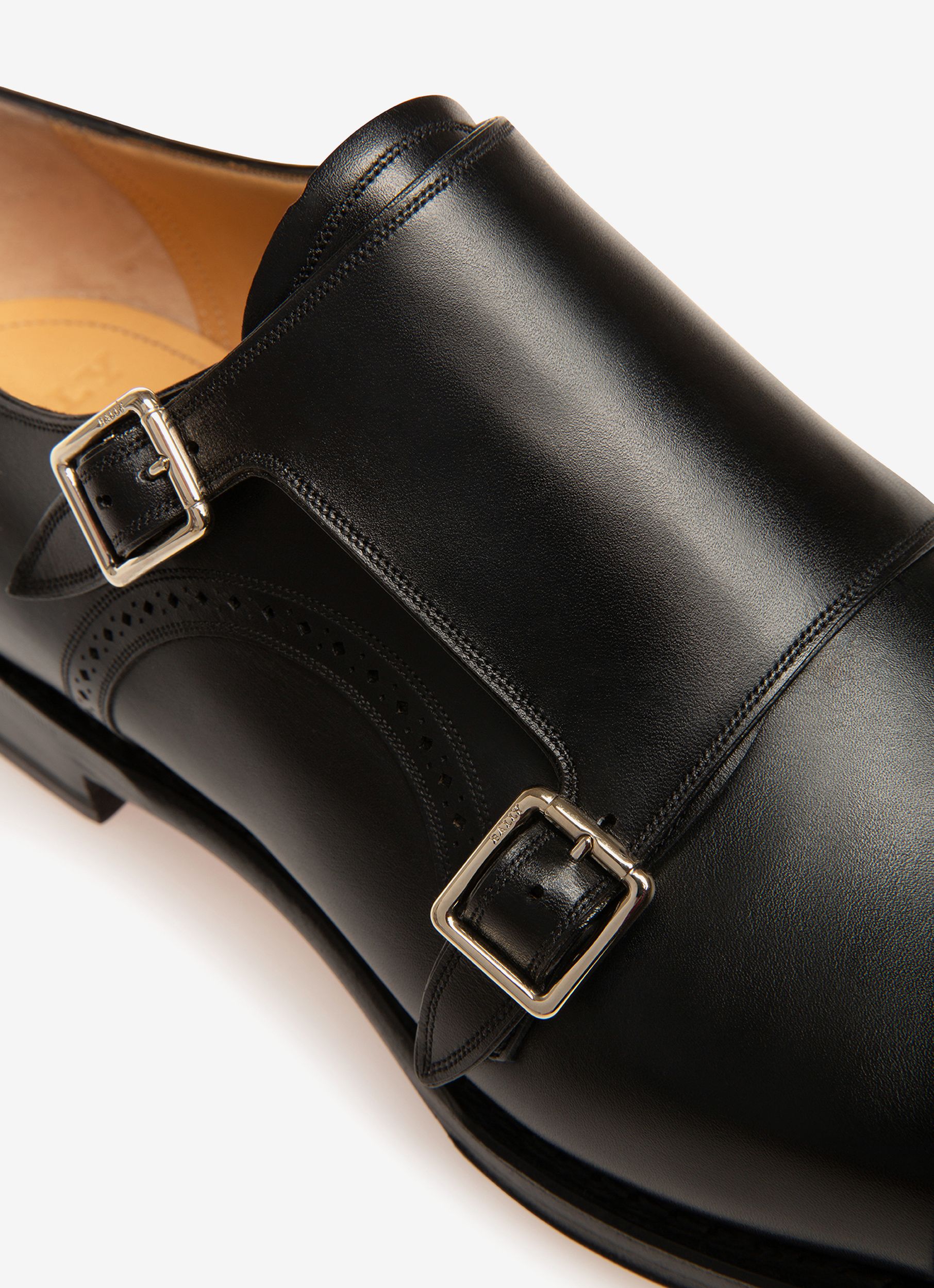 Scardino Zapatos Con Hebilla En Piel De Color Negro - Hombre - Bally - 04