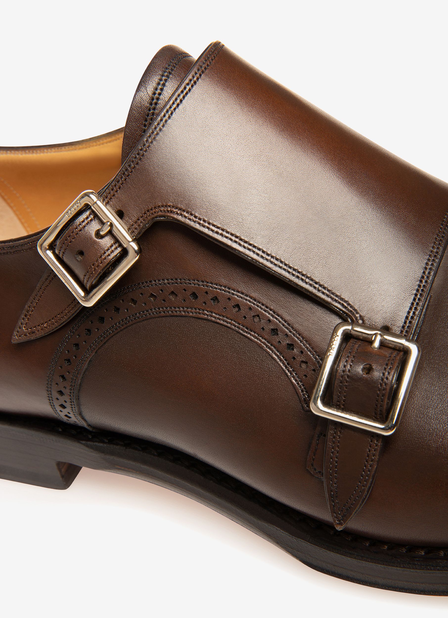 Scardino Zapatos Con Hebilla En Piel De Color Marrón - Hombre - Bally - 04