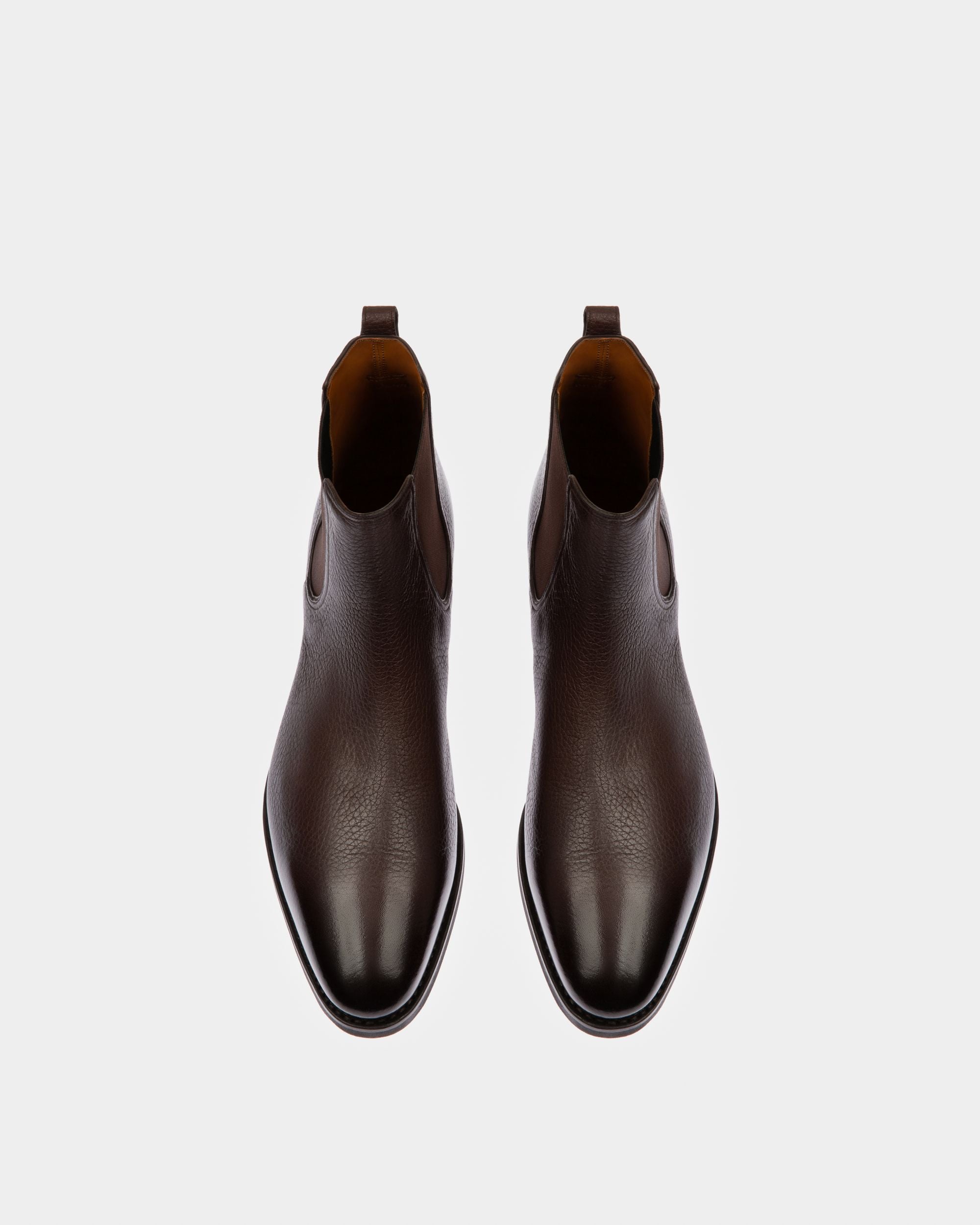 Bota Scavone De Piel Marrón Para Hombre - Hombre - Bally - 02