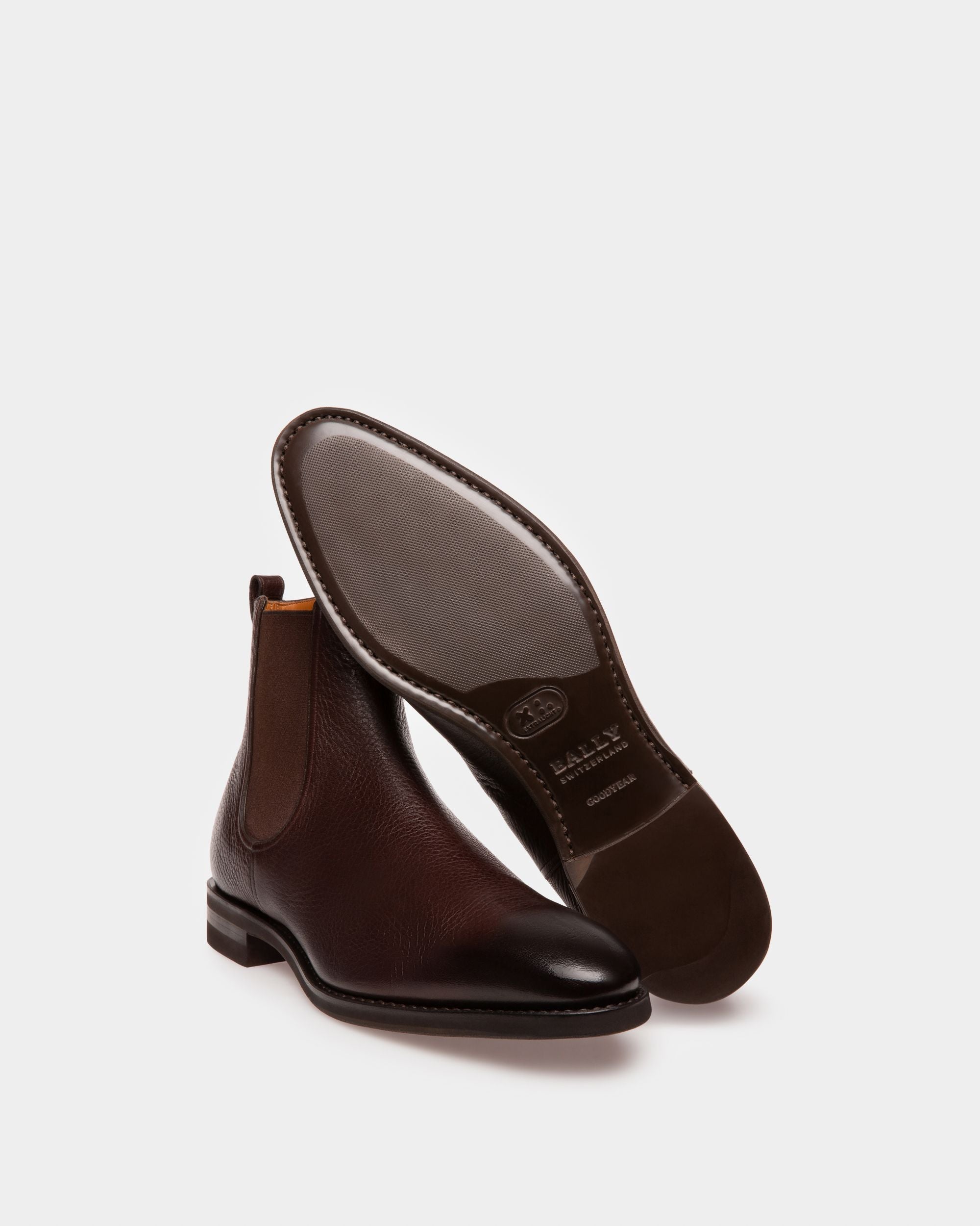 Bota Scavone De Piel Marrón Para Hombre - Hombre - Bally - 04