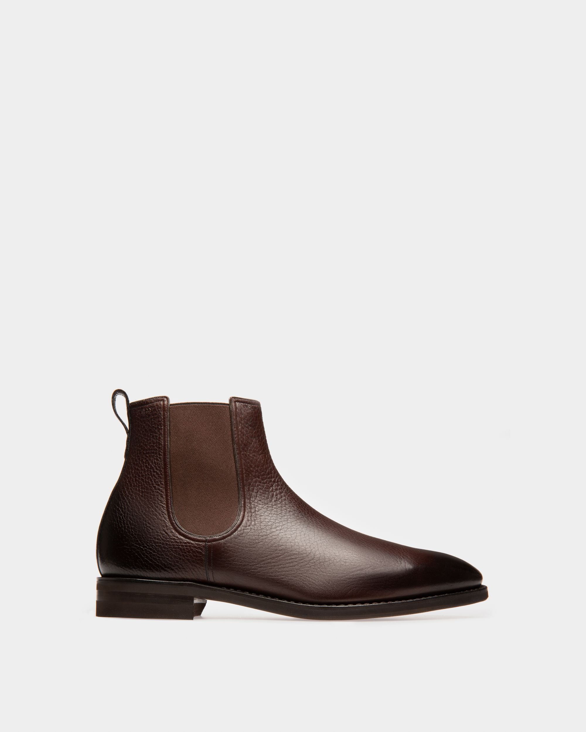 Scavone Botas En Piel De Color Marrón - Hombre - Bally - 01