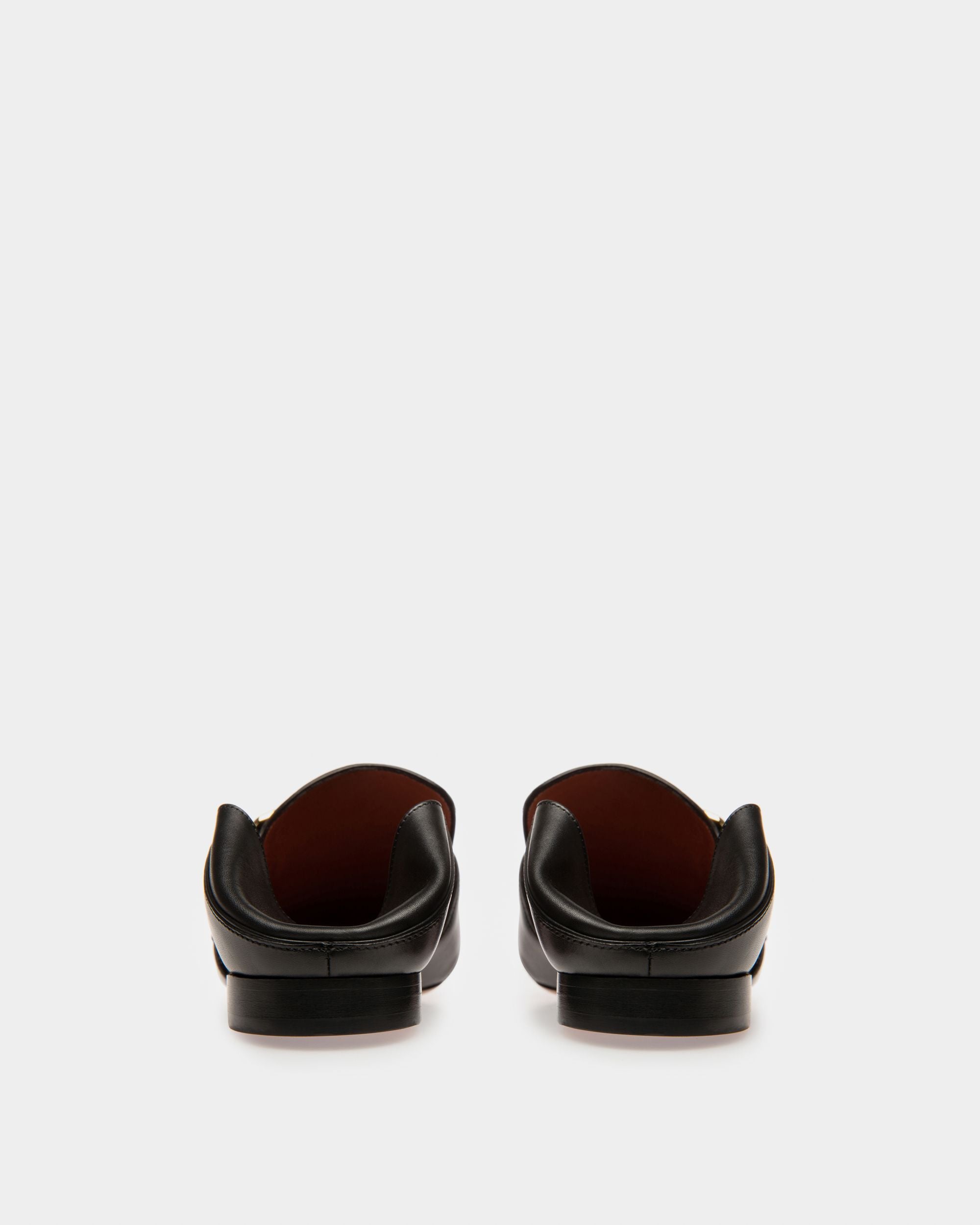 Janelle Women's Leather Slipper In Black - Women's - Bally - 05