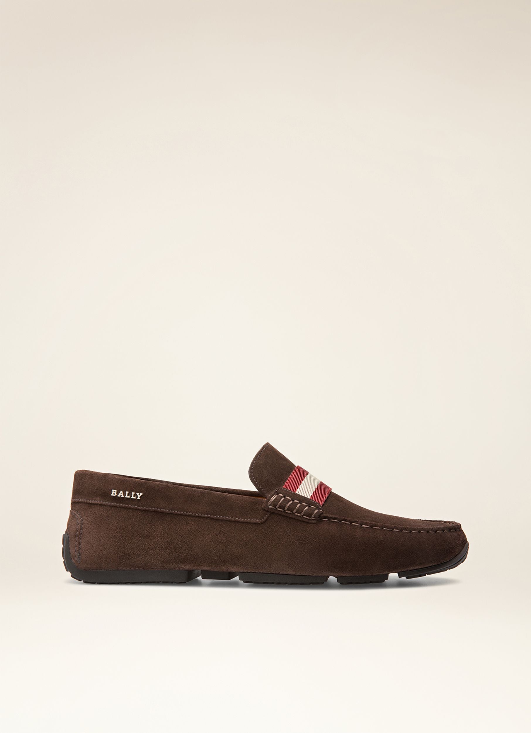 Pilot Driver in Brown Suede - Men's - Bally - 01