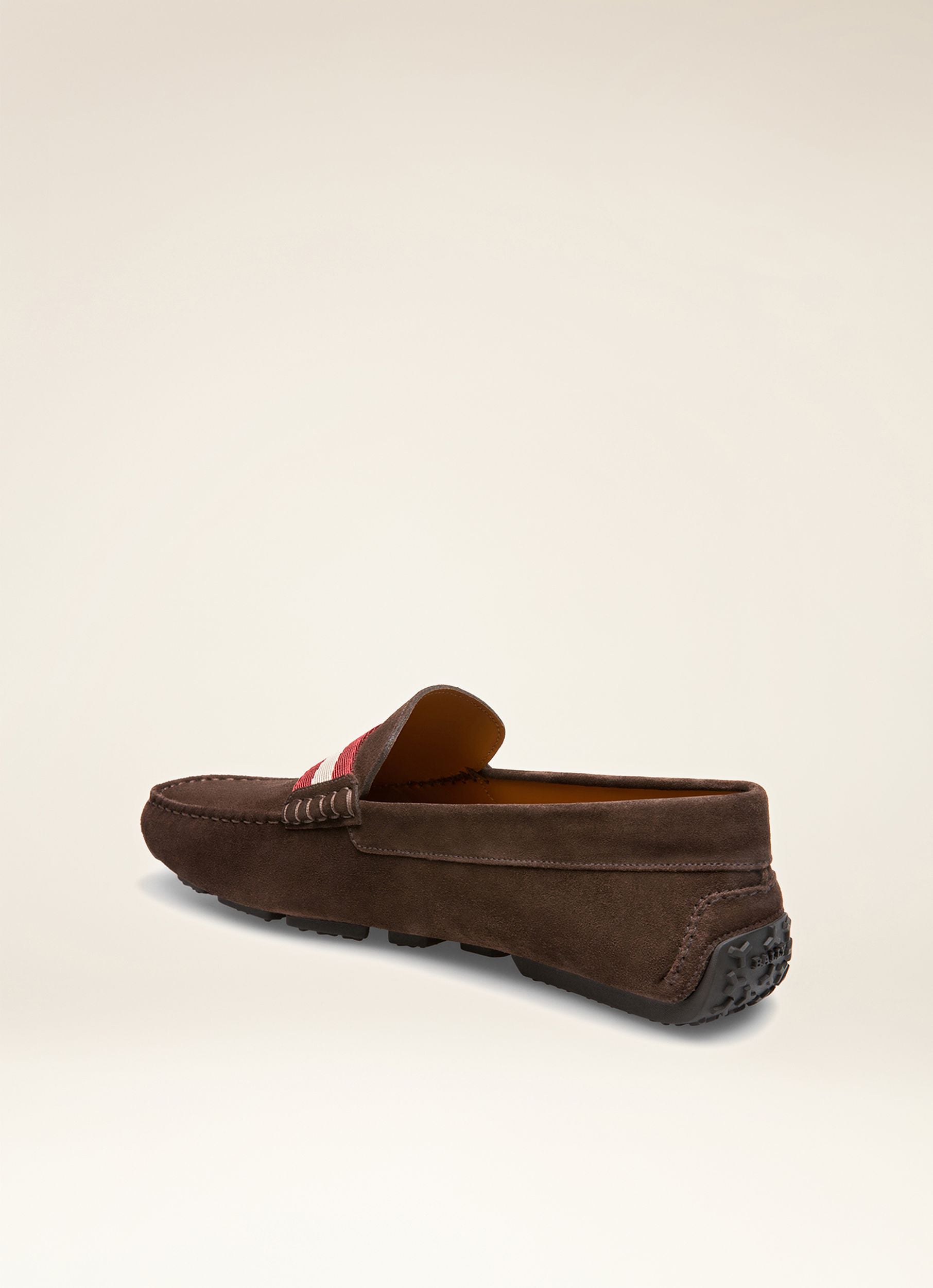 Pilot Driver in Brown Suede - Men's - Bally - 02