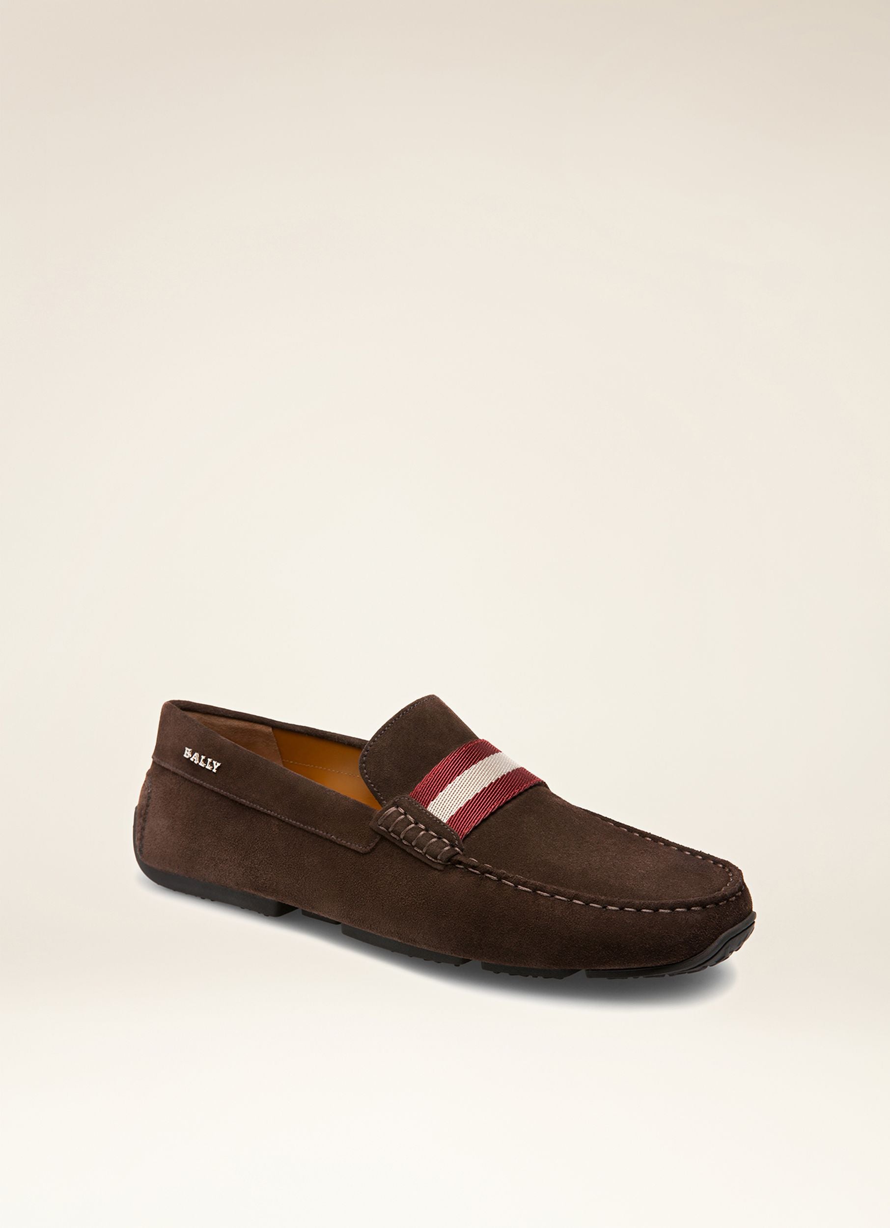 Pilot Driver in Brown Suede - Men's - Bally - 03