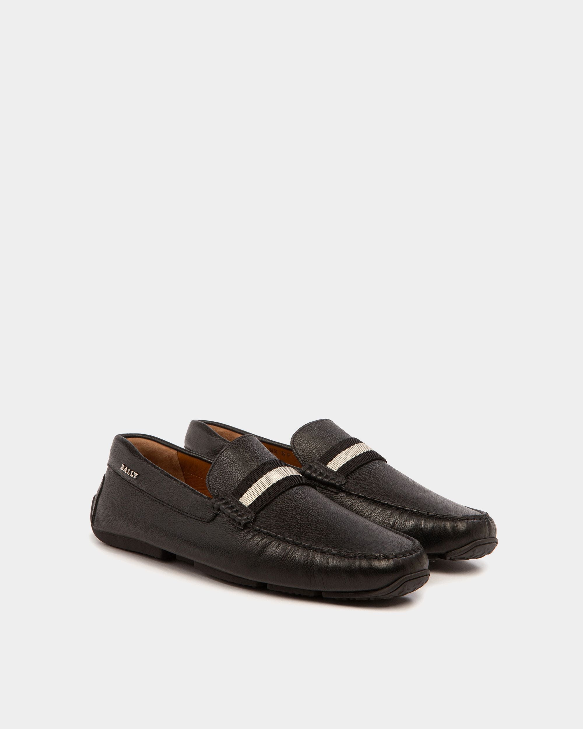 Pearce Mocasines De Estilo Driver En Piel De Color Negro - Hombre - Bally - 03