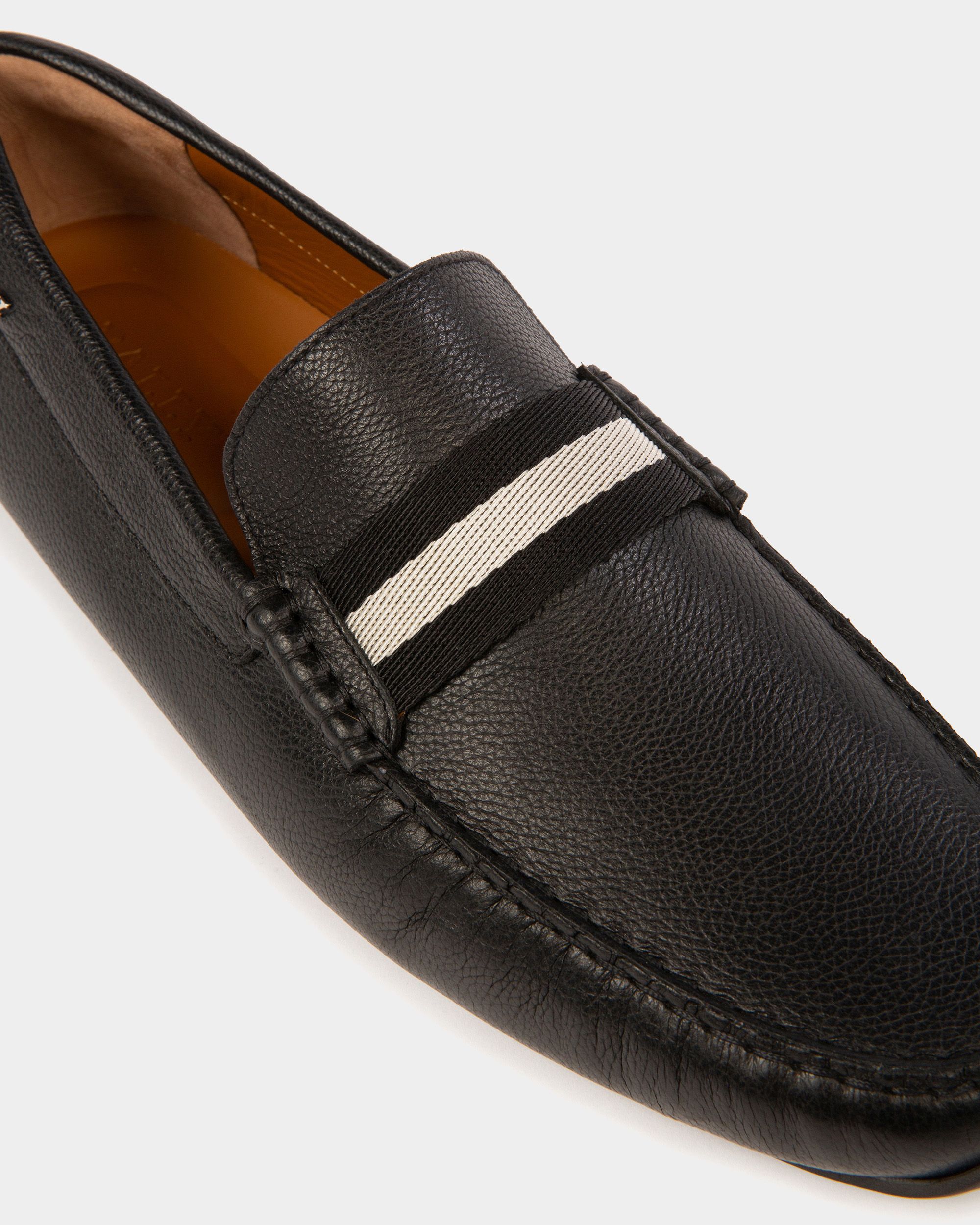 Pearce Mocasines De Estilo Driver En Piel De Color Negro - Hombre - Bally - 05