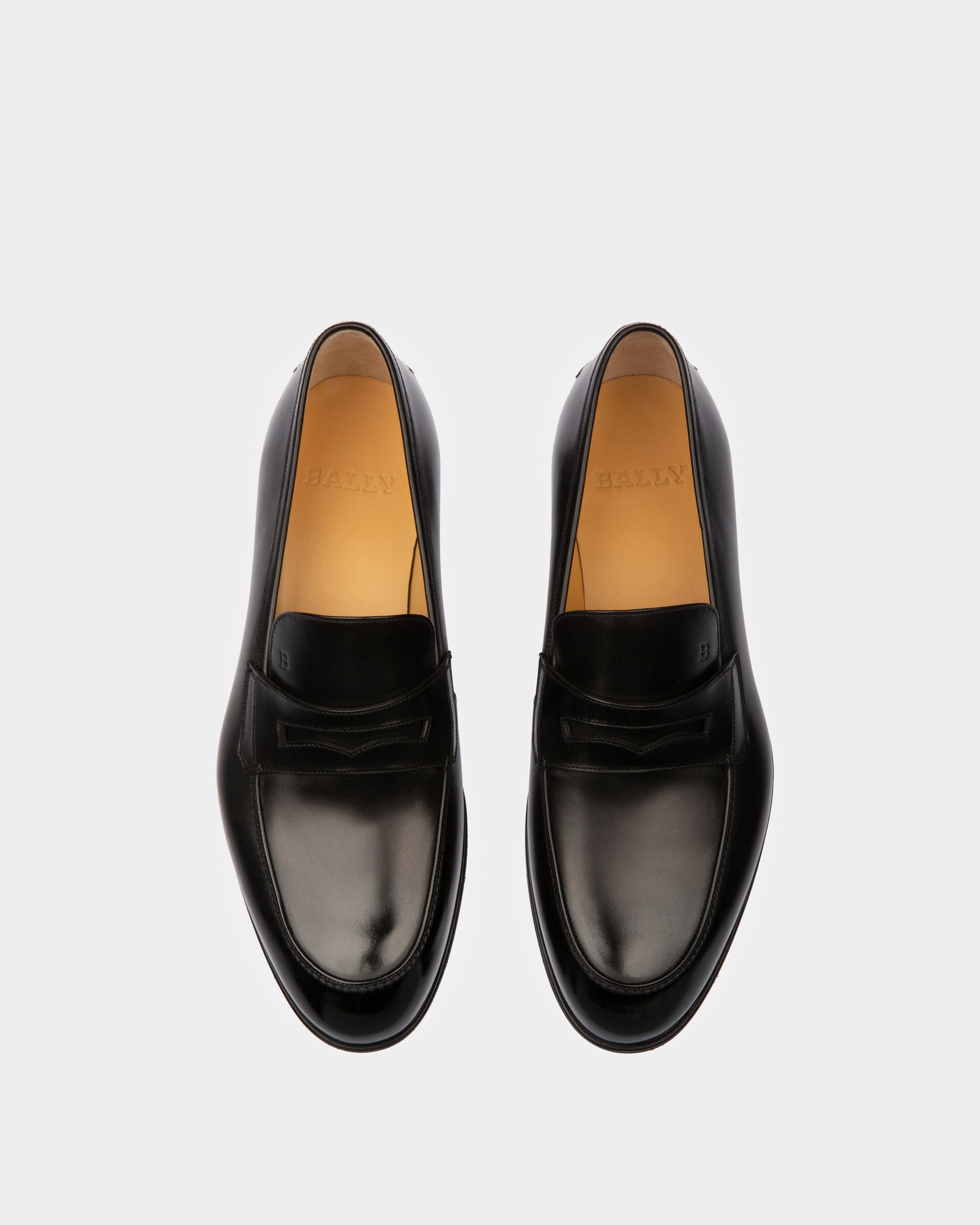 Mocasín Webb De Piel Negra - Hombre - Bally - 02