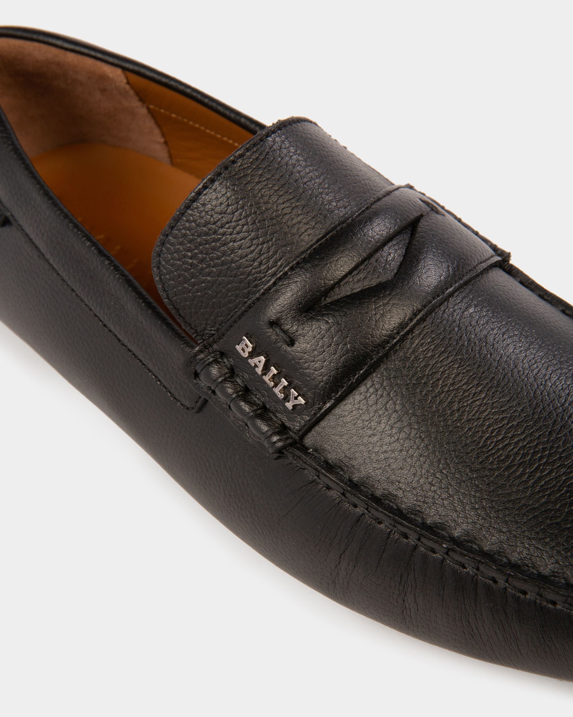 Pavel Mocasines De Estilo Driver En Piel De Color Negro - Hombre - Bally - 04
