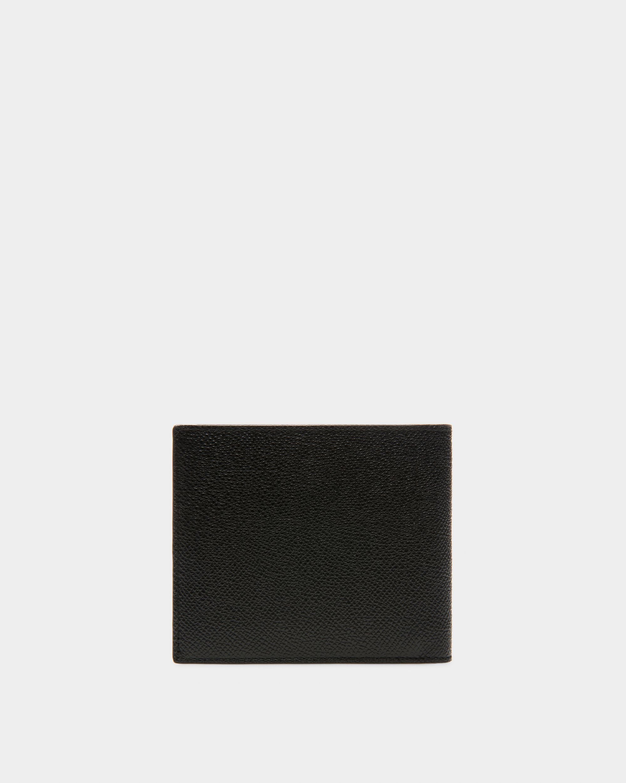 Cartera Trasai De Piel Gofrada De Vacuno Negra Para Hombre - Hombre - Bally - 02