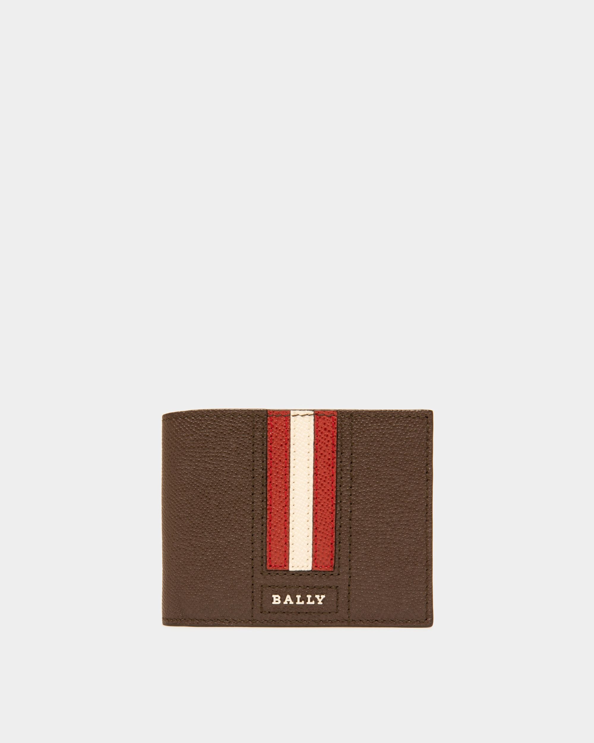 Tevye Cartera De Piel Color Café - Hombre - Bally - 01