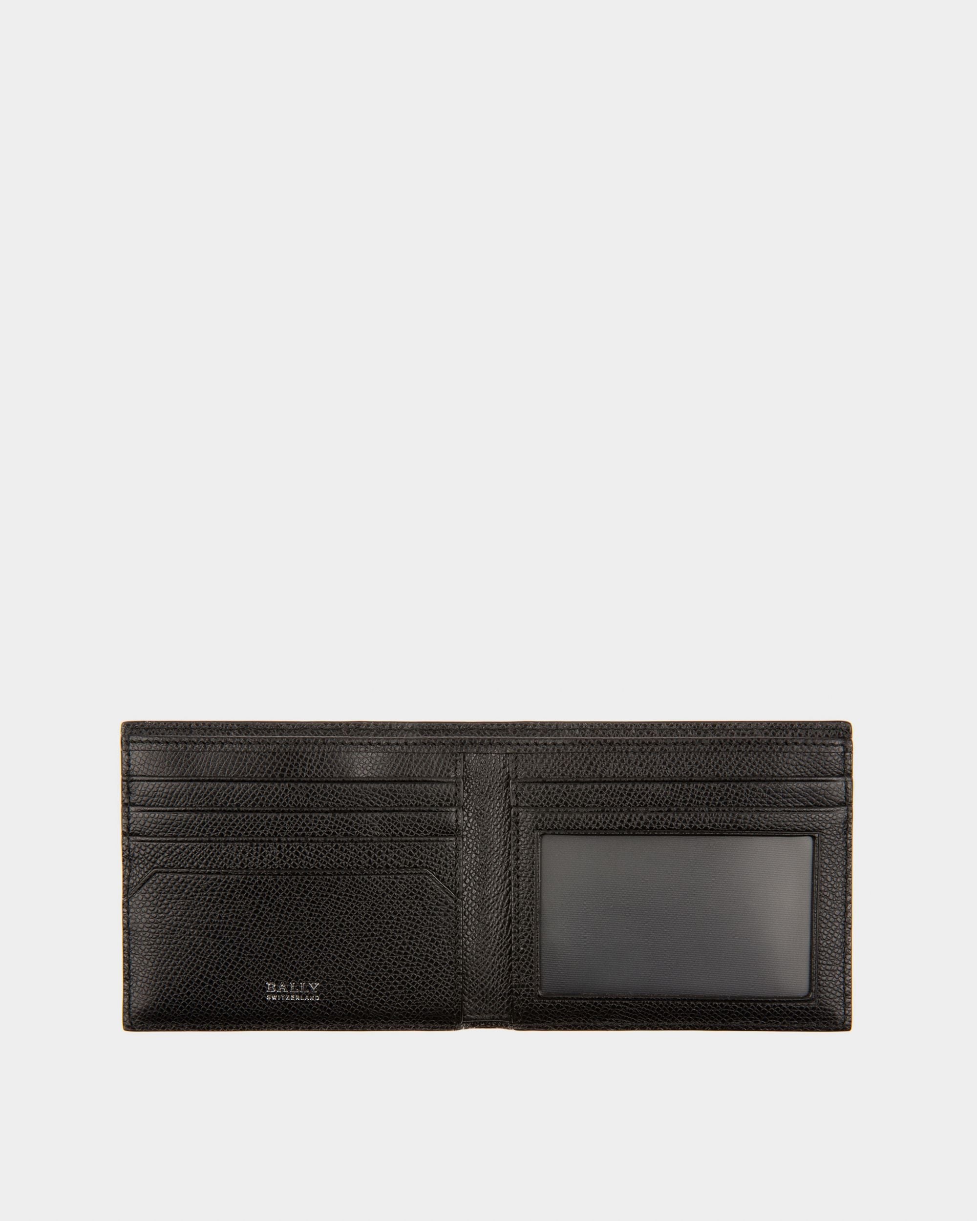 Tonett Leather Wallet In Black - Men's - Bally - 03