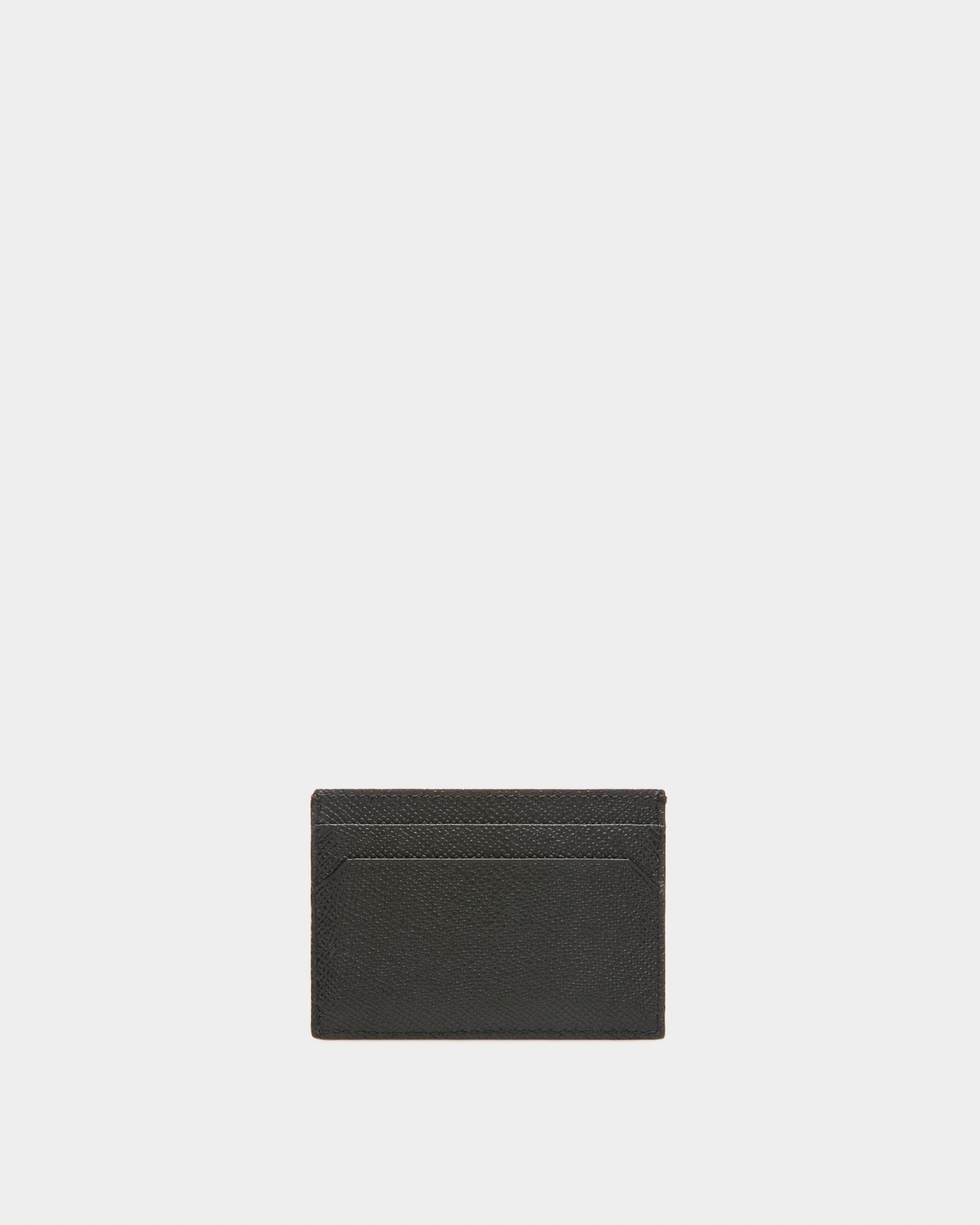 Thar Tarjetero En Piel De Color Negro - Hombre - Bally - 02