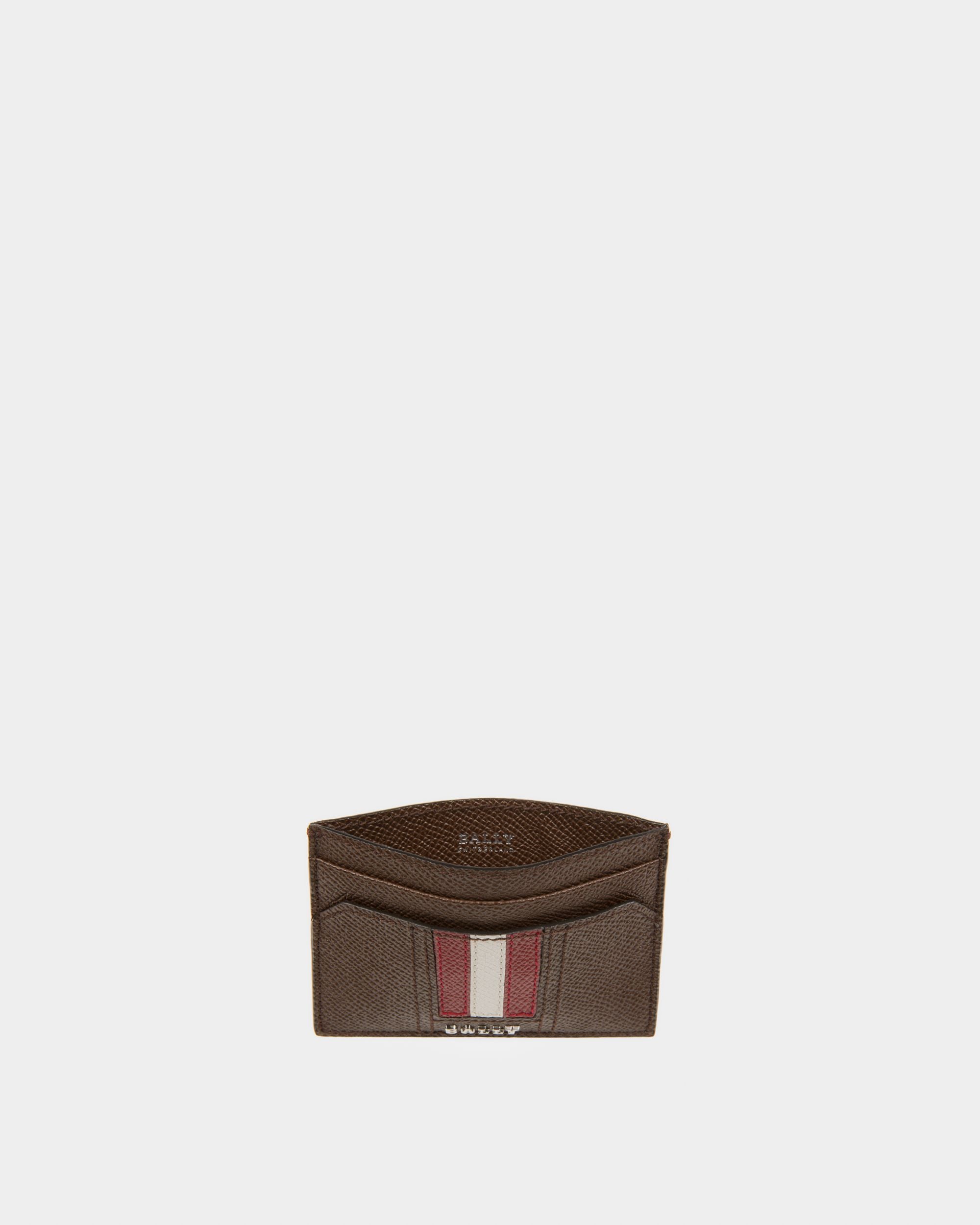 Tarjetero Thar De Piel Marrón - Hombre - Bally - 03