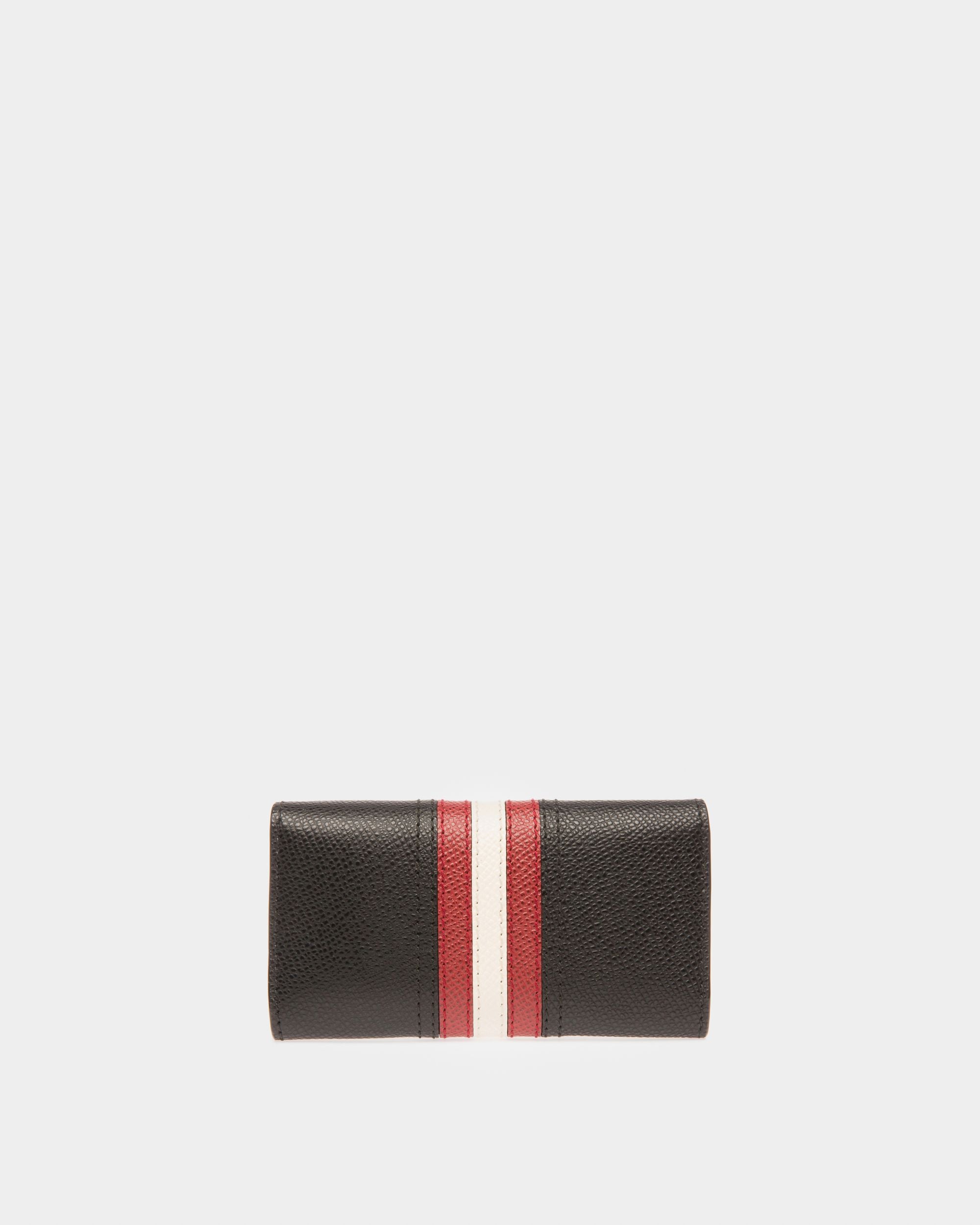 Taltos Leather Key Holder In Black - Men's - Bally - 02