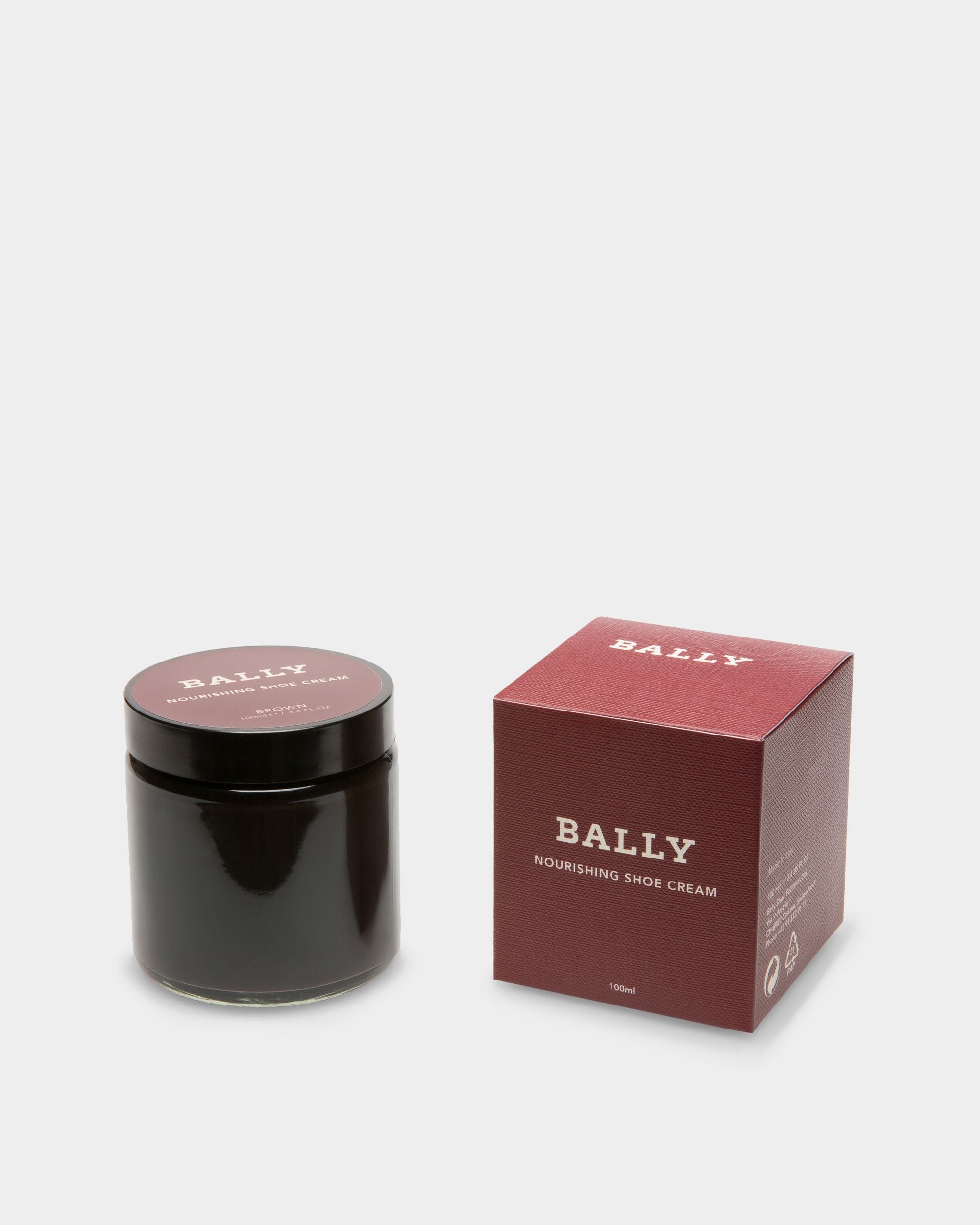 Brown Shoe Cream - Men's - Bally - 01