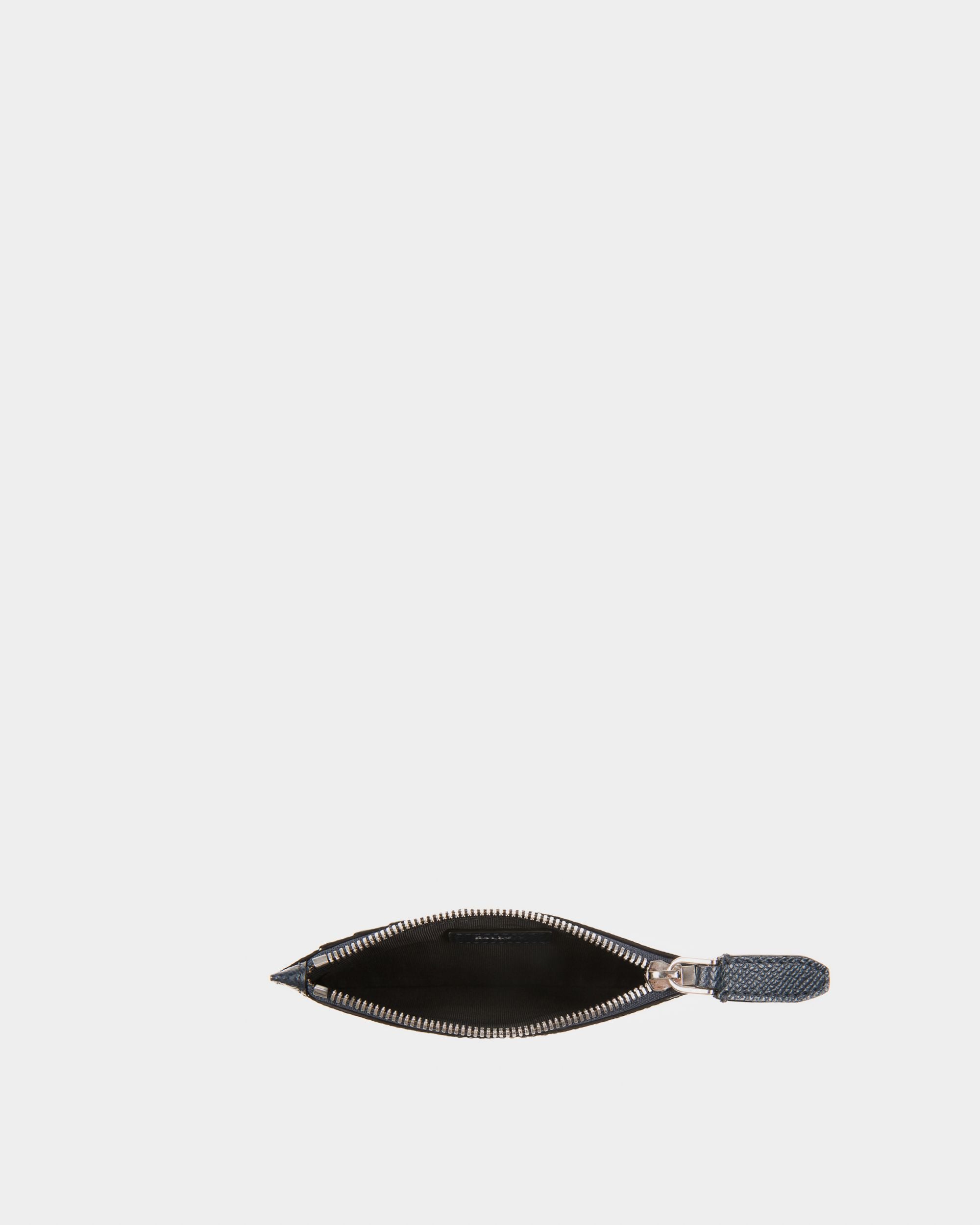 Tarjetero Tenley De Piel Navy - Hombre - Bally - 03