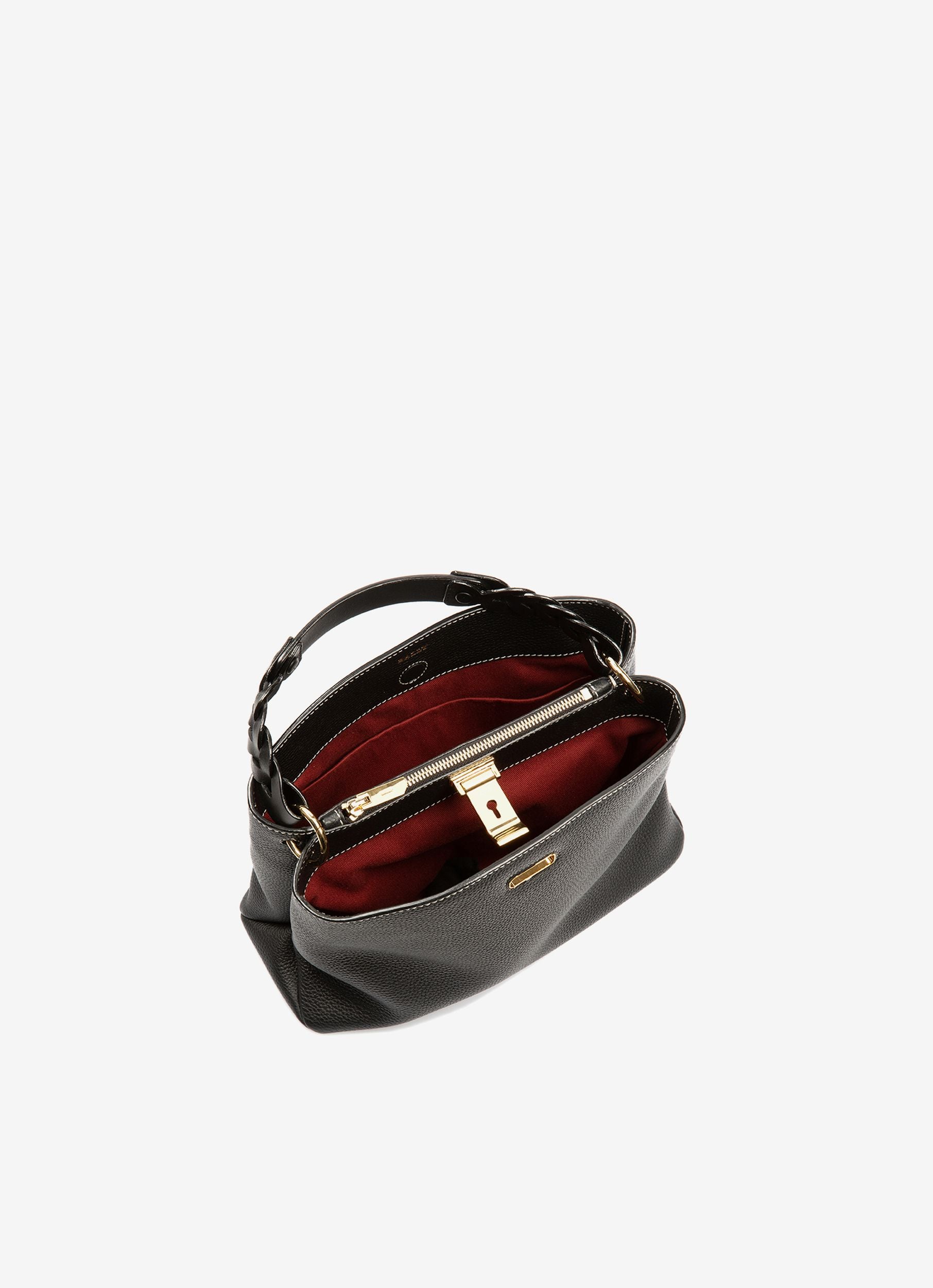Lucyle Bolso De Hombro En Piel De Color Negro - Mujer - Bally - 04