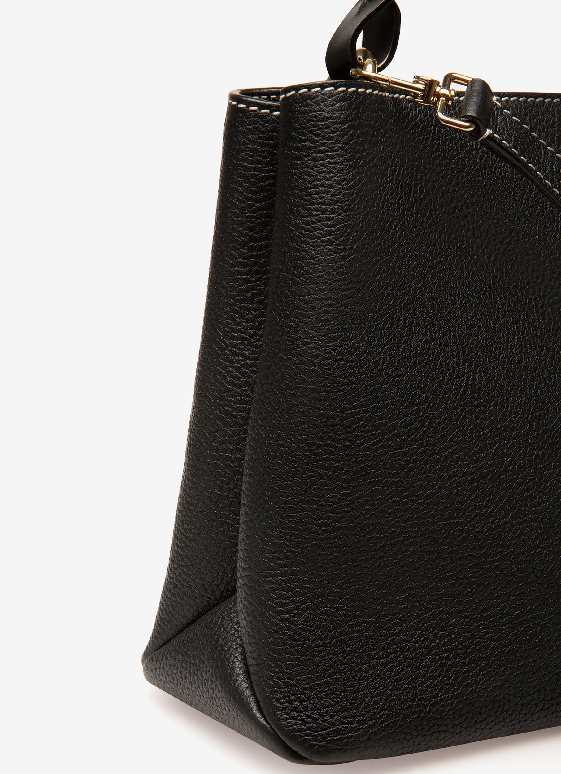 Lucyle Bolso De Hombro En Piel De Color Negro - Mujer - Bally - 05