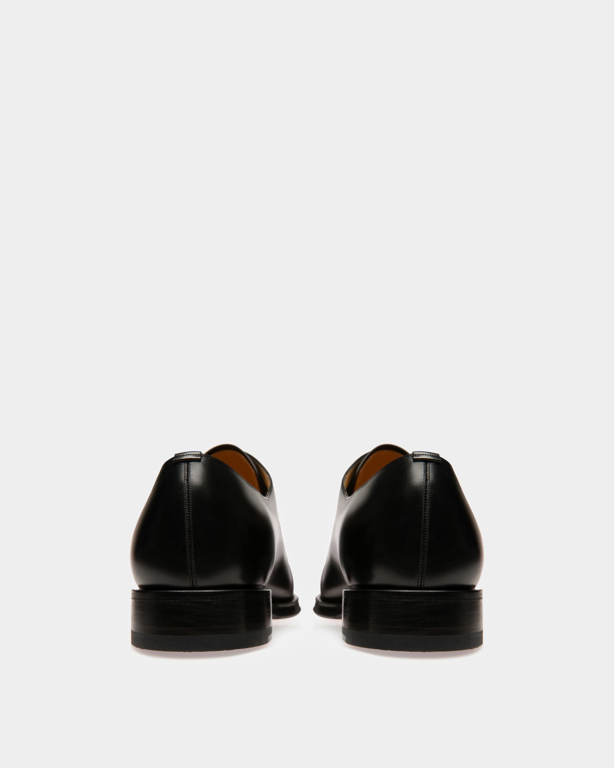 Zapato Oxford Scolder De Piel De Becerro Lisa Negra Para Hombre - Hombre - Bally - 04